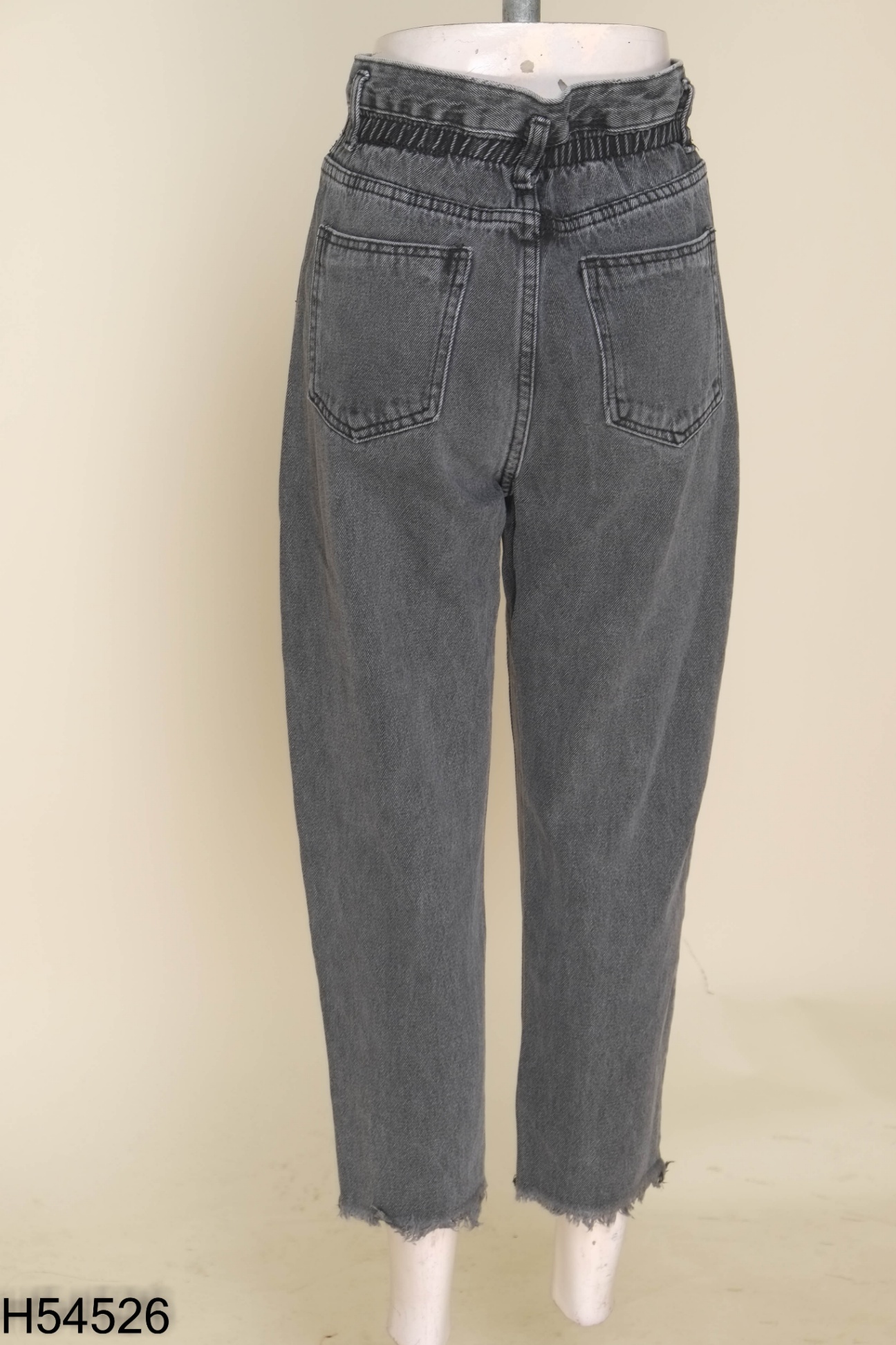 Quần jeans xám đen