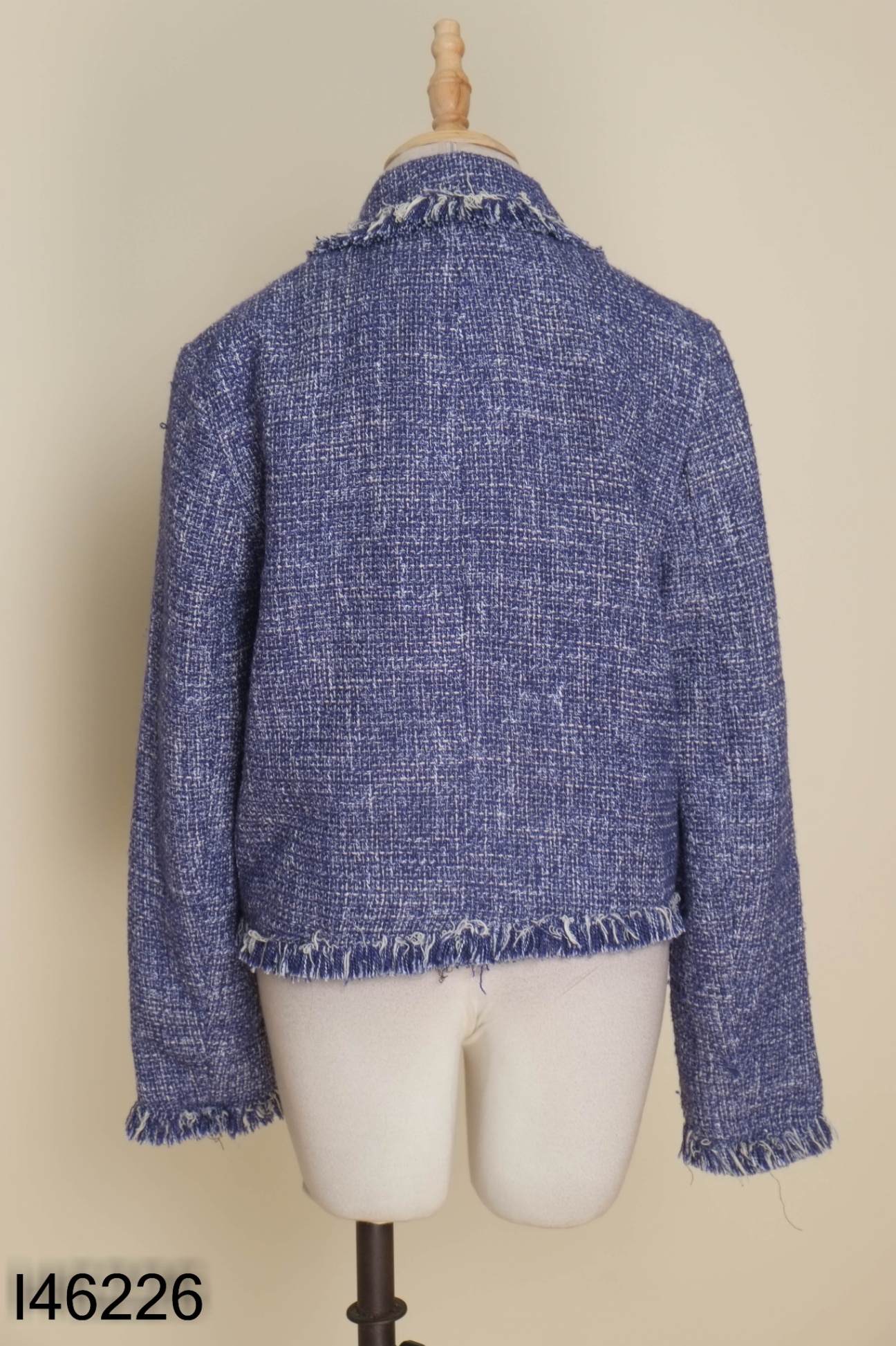 Áo dạ ZARA xanh (cắt tag)