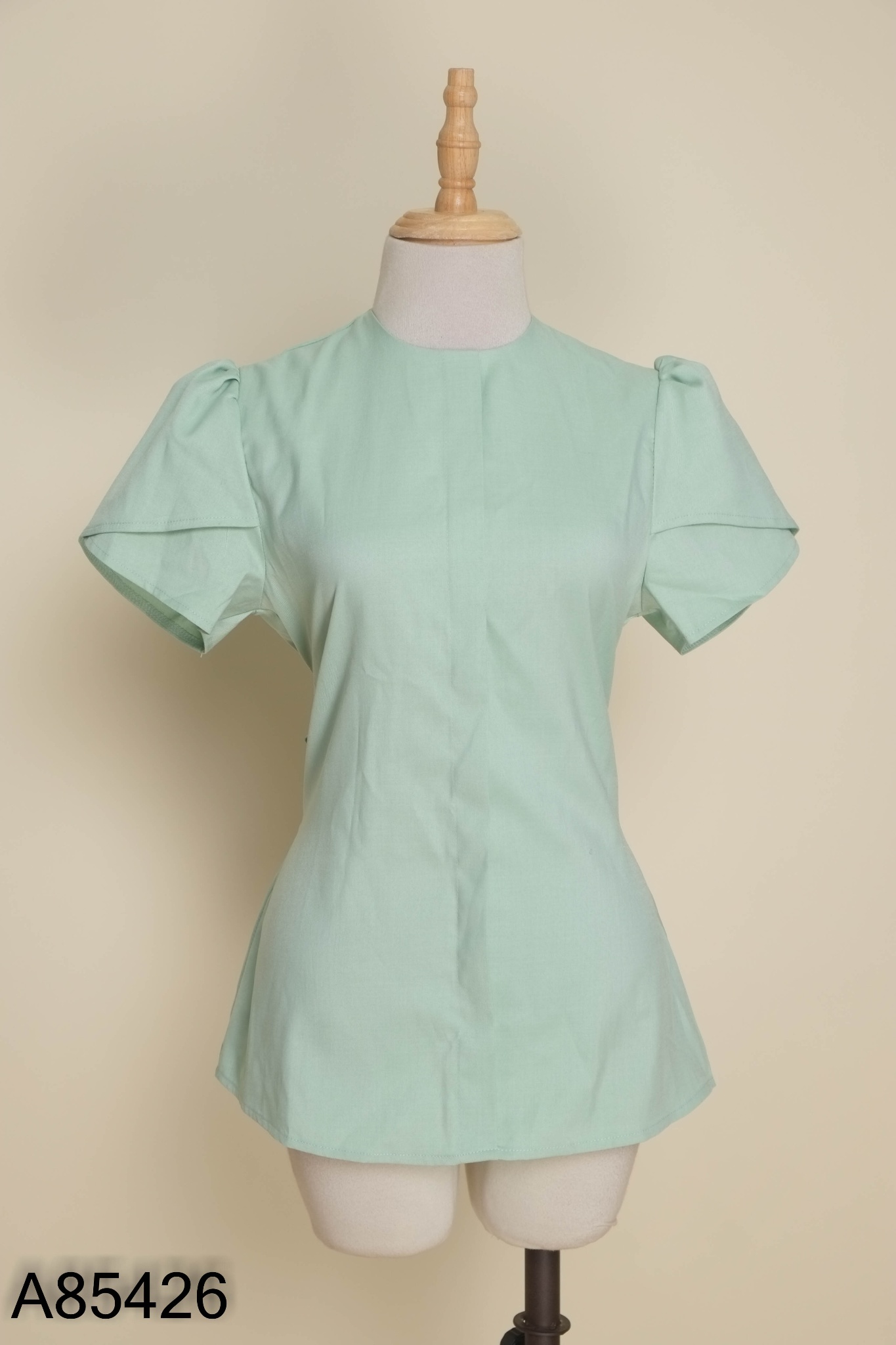 Áo ME DESIGN xanh buộc eo