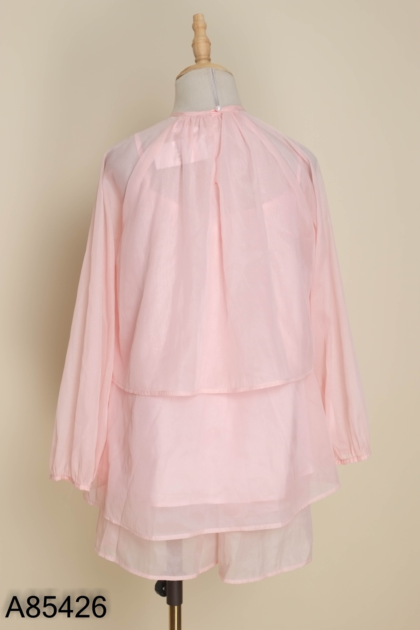 Set ME DESIGN voan hồng áo + quần shorts