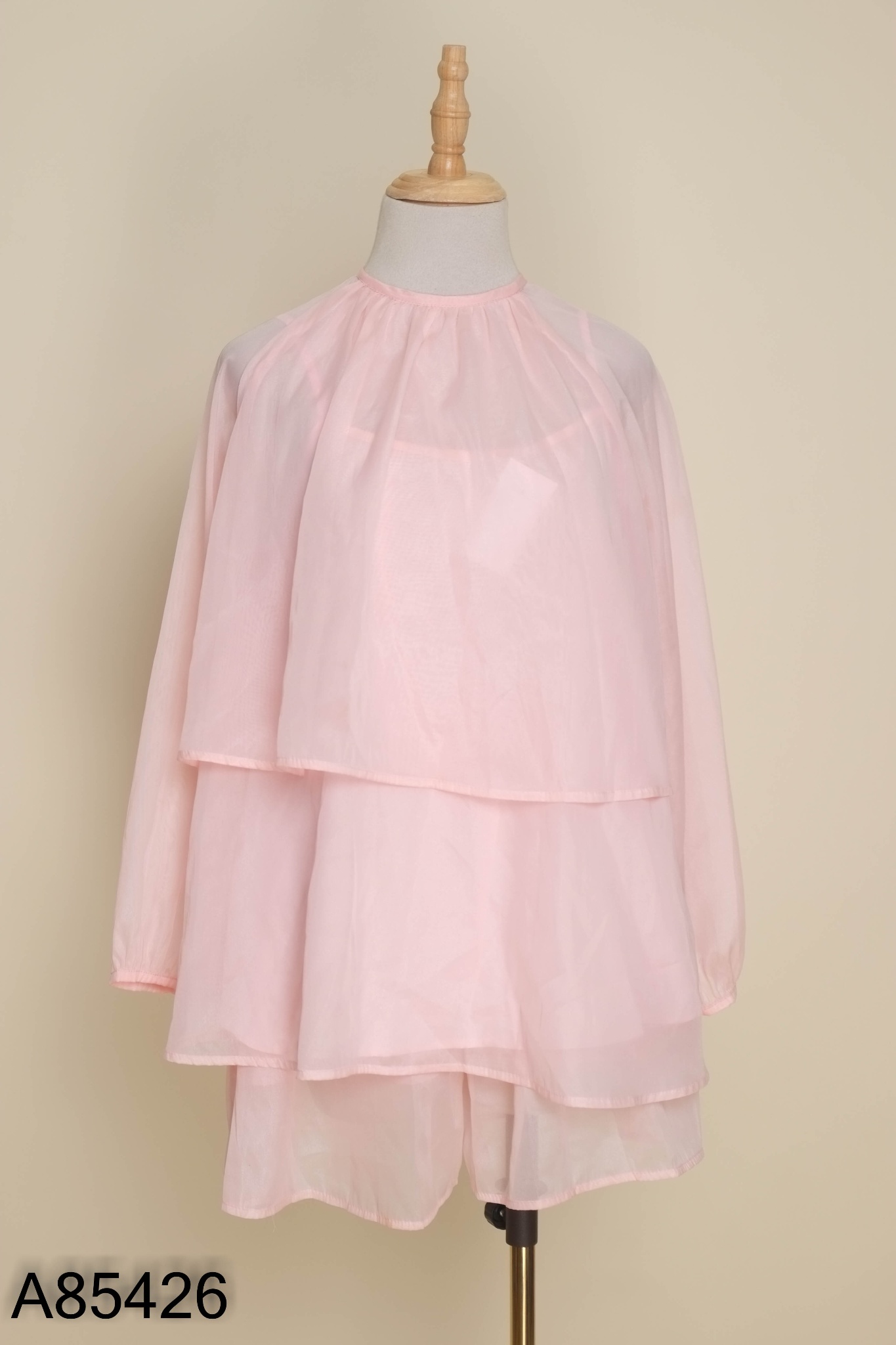Set ME DESIGN voan hồng áo + quần shorts