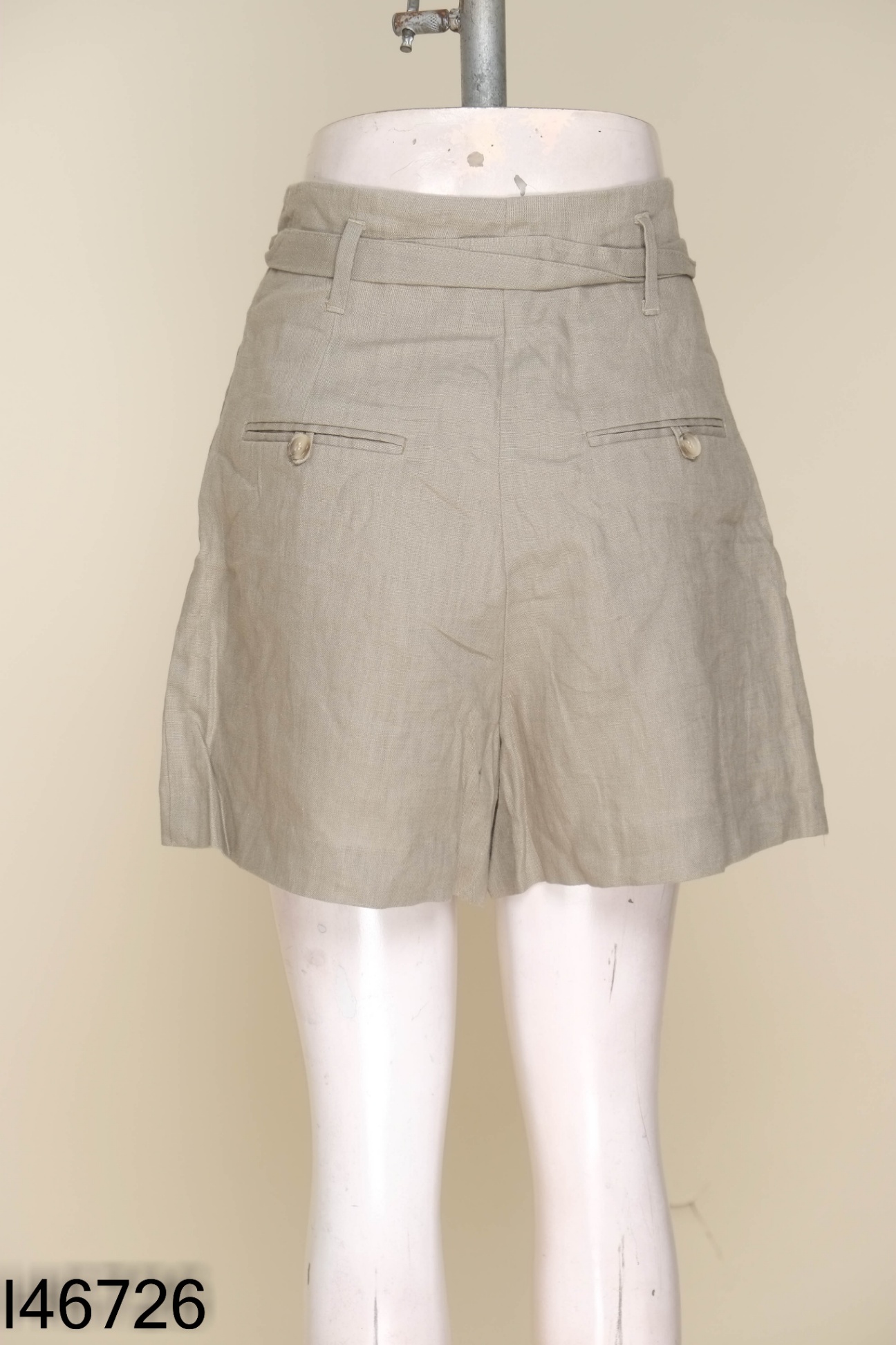 NEWTAG Quần short ZARA nâu xám