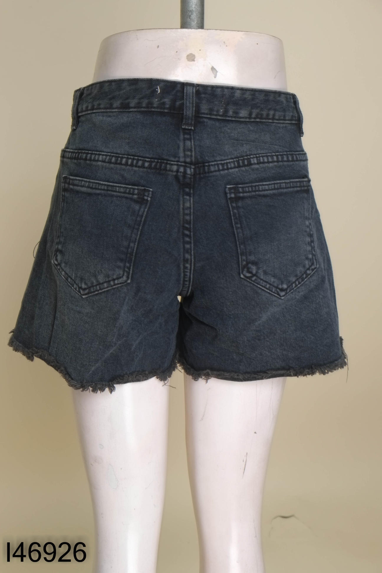 Quần shorts ELISE jeans xám
