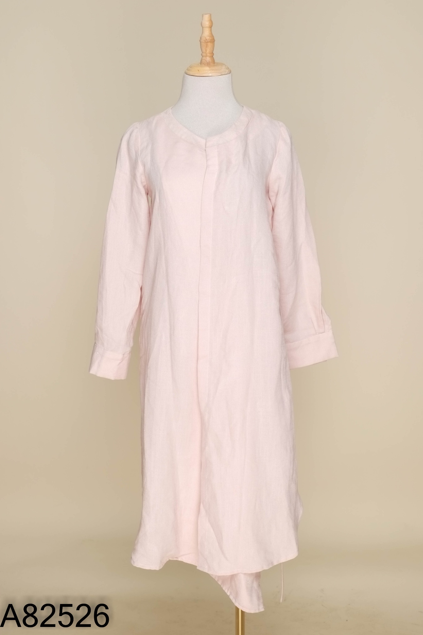 Váy wrap MONO TALK hồng nhạt