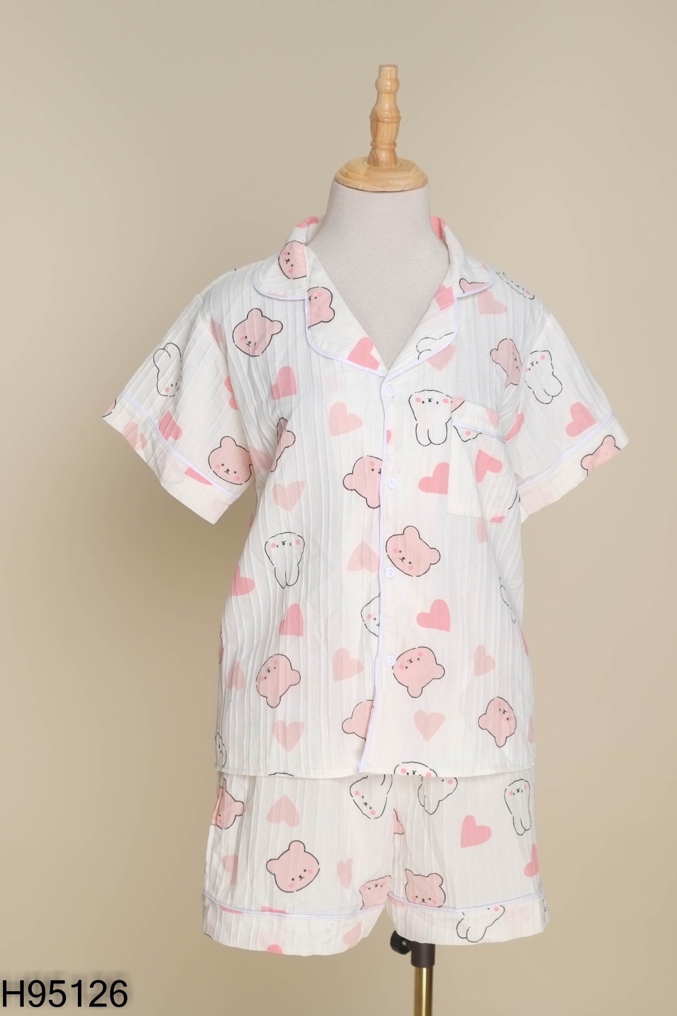 Set Pijama be hình gấu