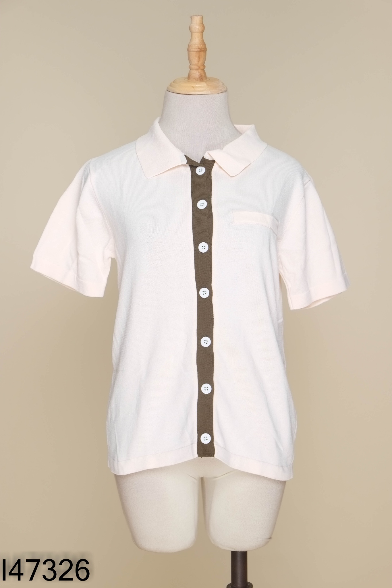 Áo len mongtoghi be viền xanh