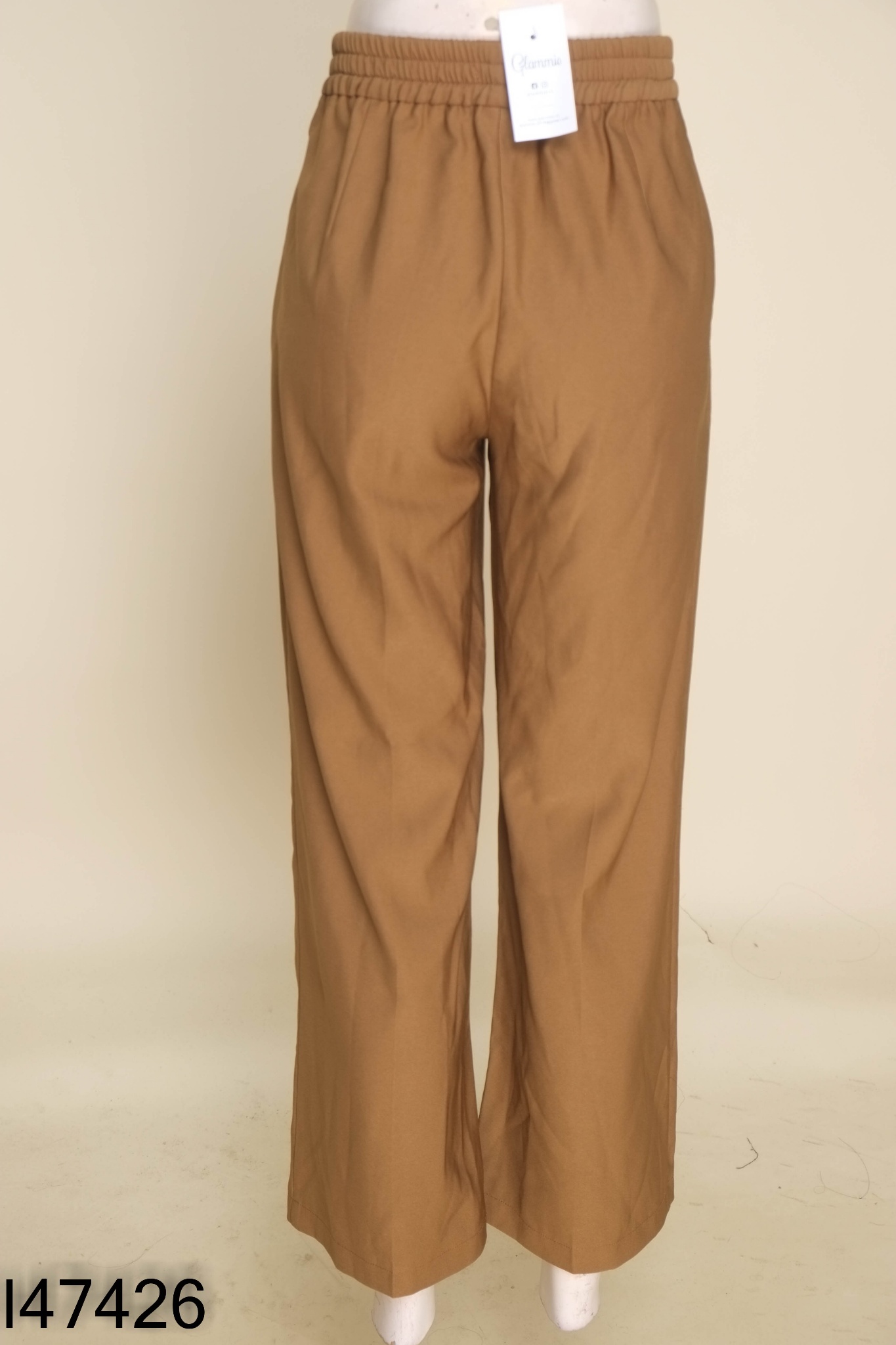 Quần VERO MODA nâu ống rộng