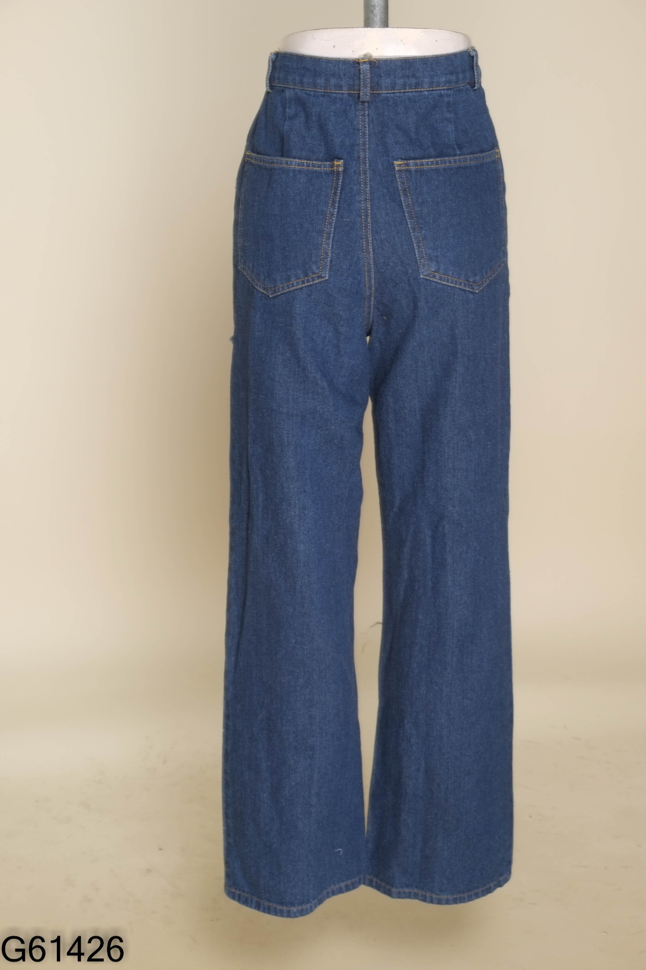 Quần jeans VIEN TRAN xanh rách