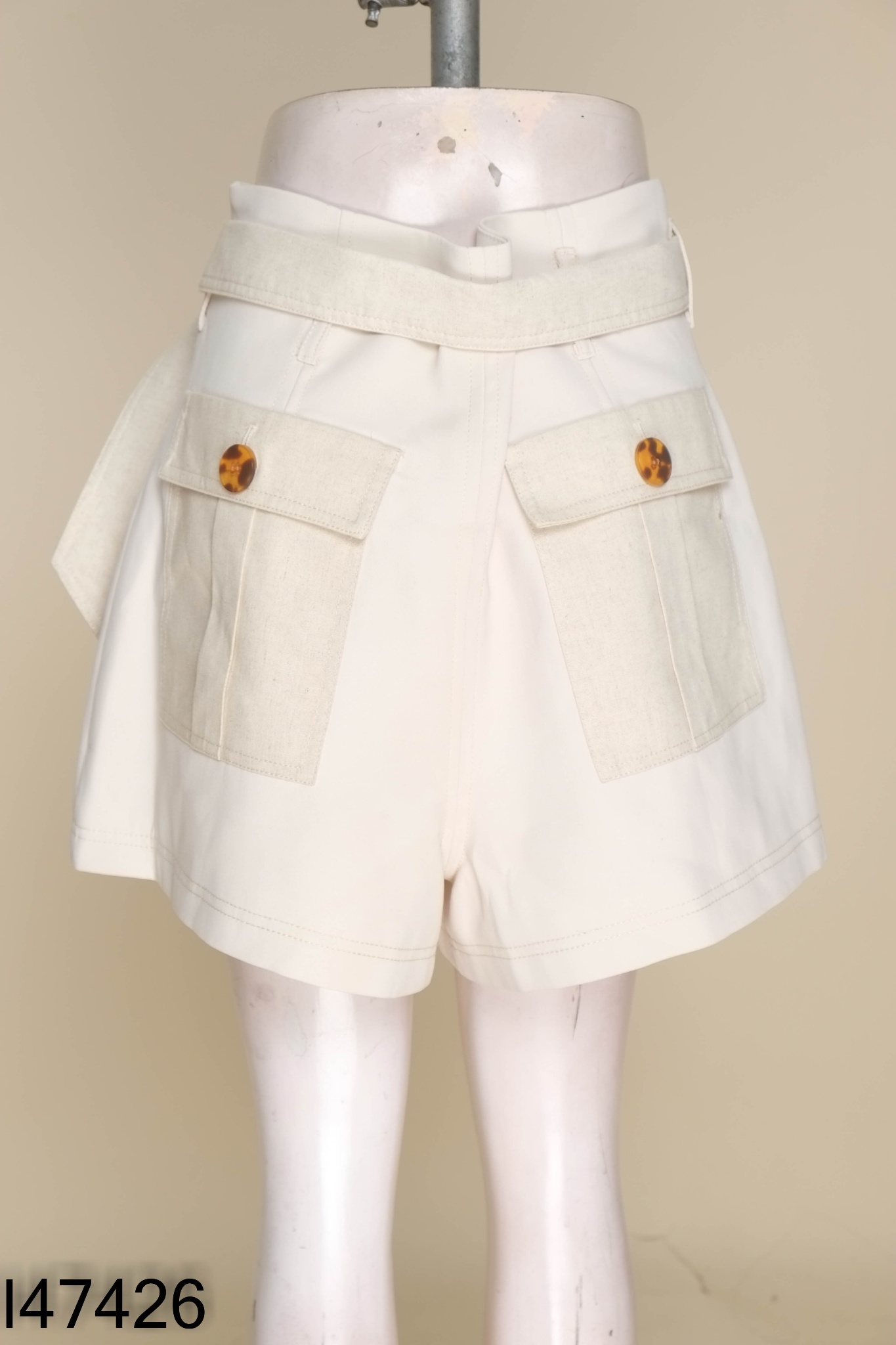 Quần short be phối túi