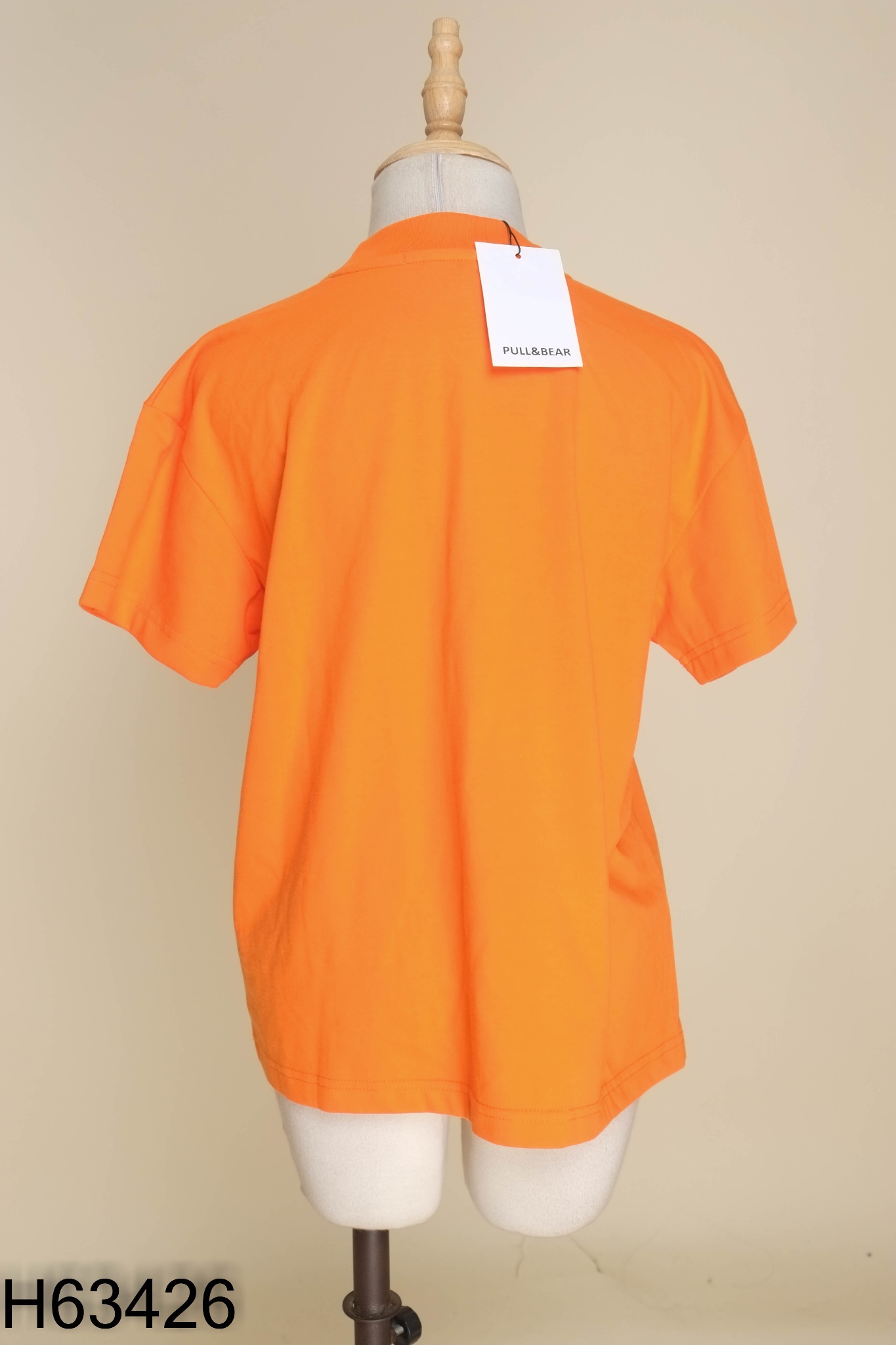 NEWTAG Áo PULL&BEAR (xuất) cam in hình