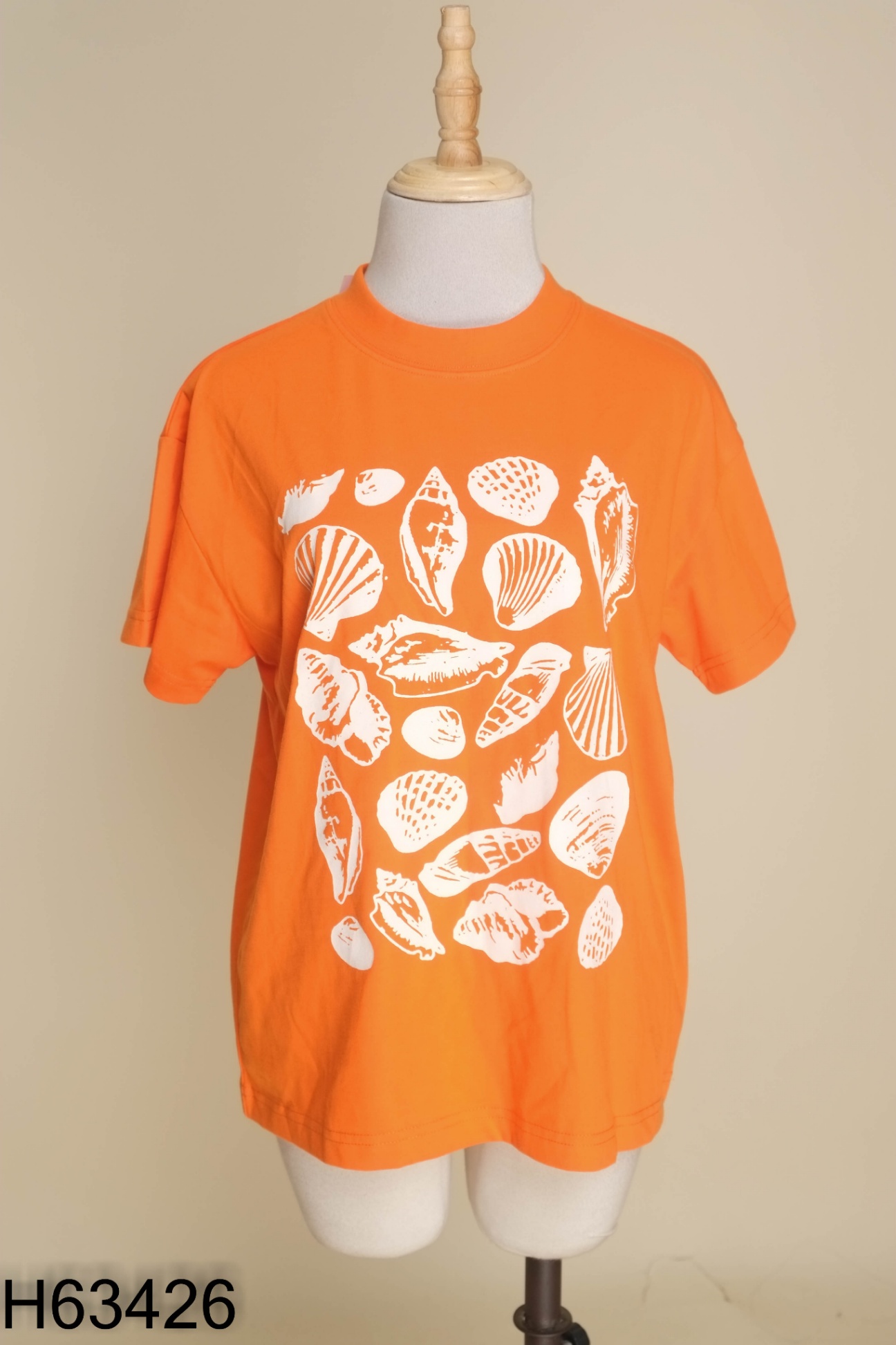 NEWTAG Áo PULL&BEAR (xuất) cam in hình