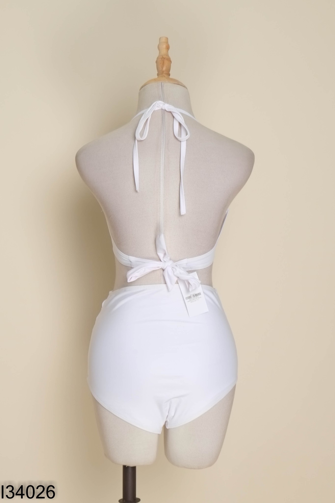 SET Bikini trắng trơn