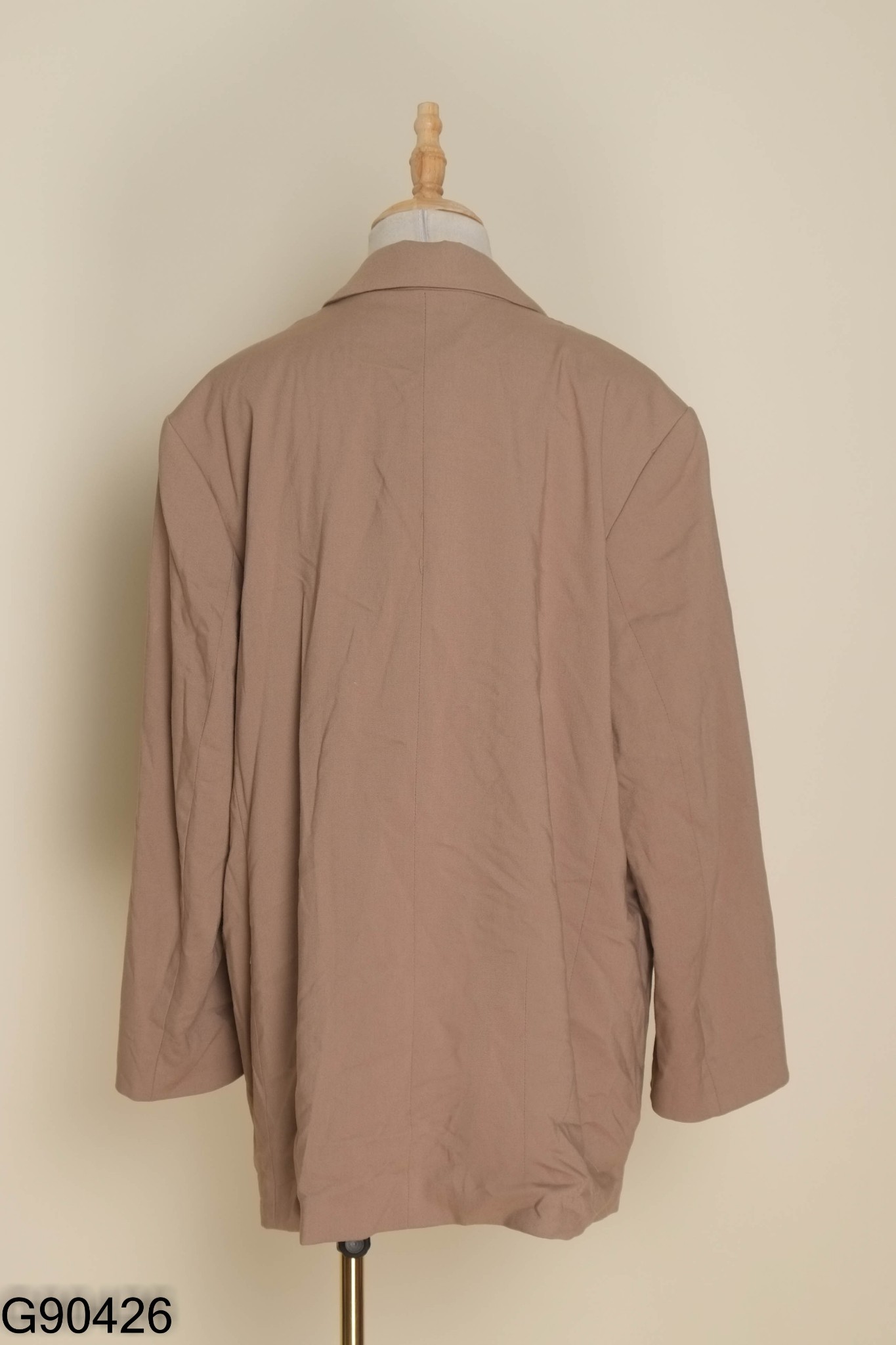 NEWTAG Blazer HM nâu trơn