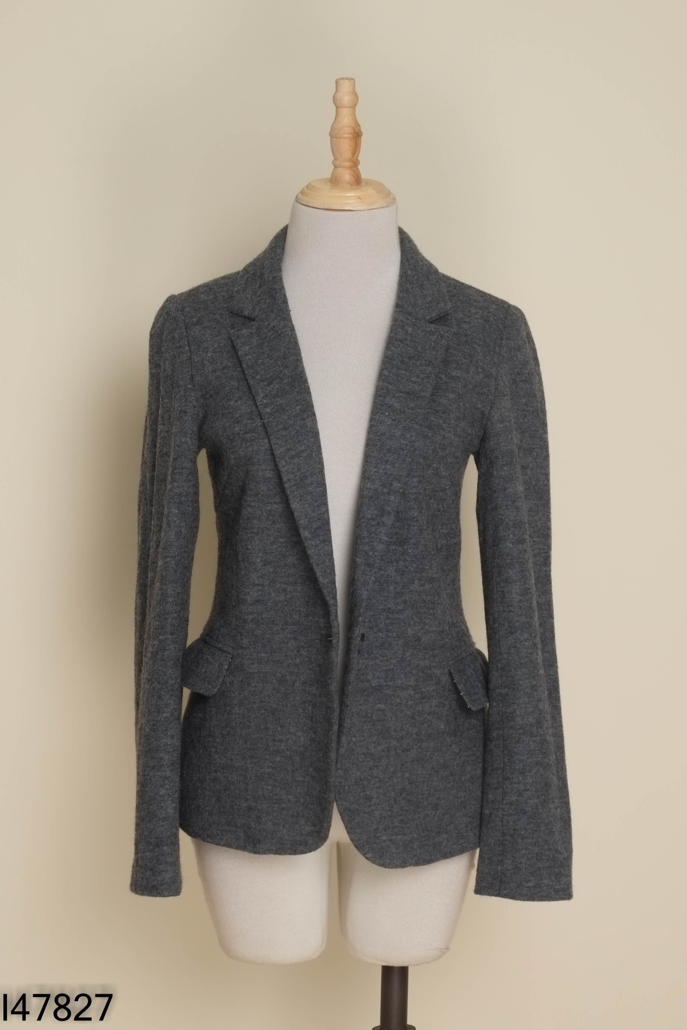 Áo vest MOMOCO dạ xám