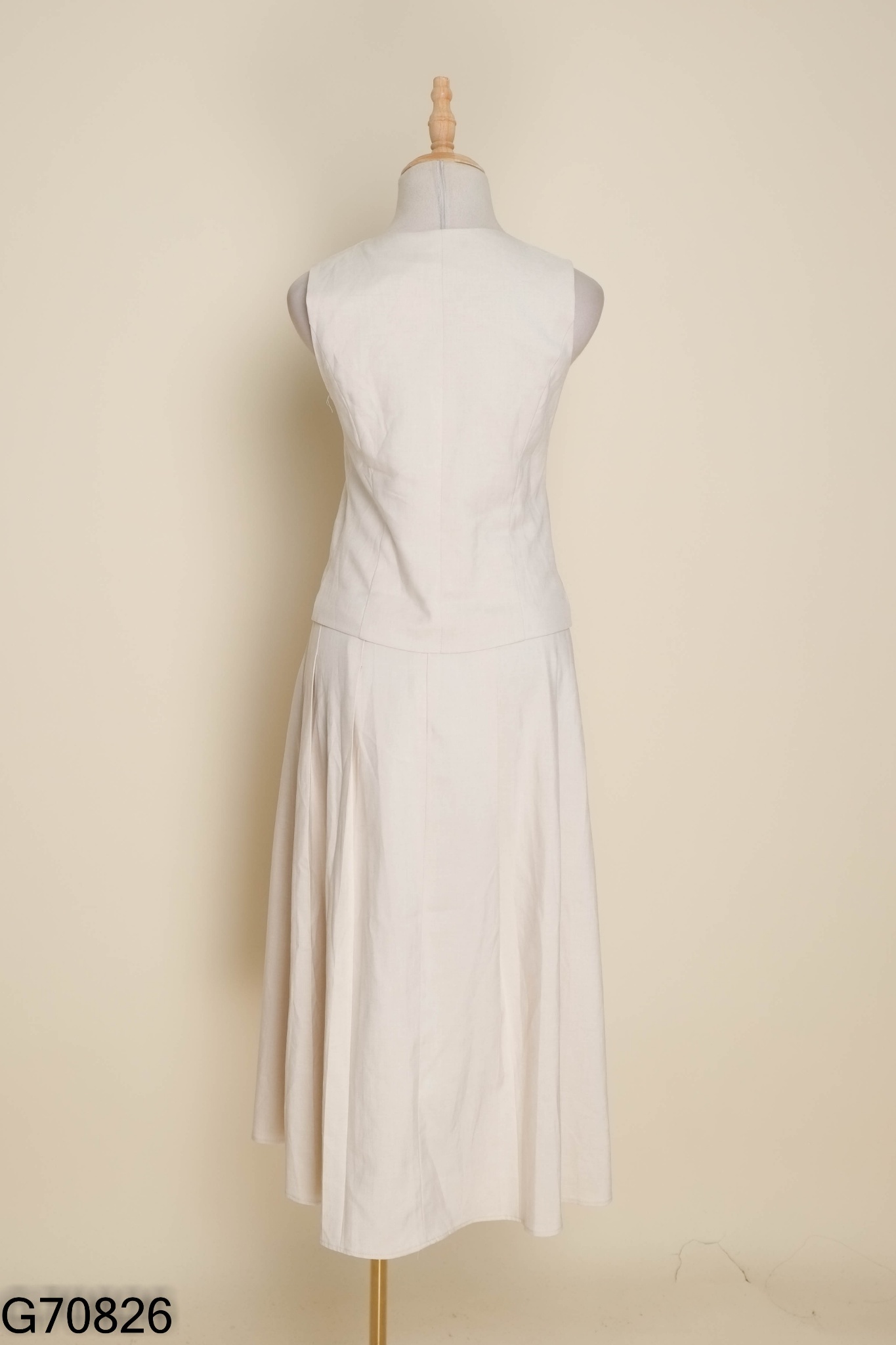 NEWTAG Set ZARA (xuất) be áo sát nách + chân váy