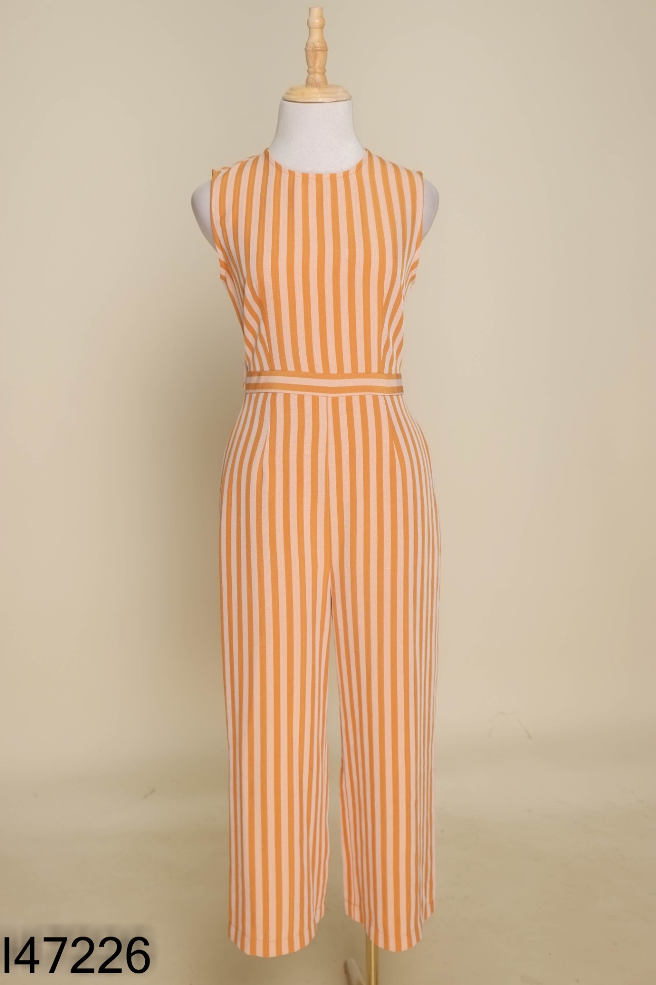 Jumpsuits HNOSS hồng sọc nâu
