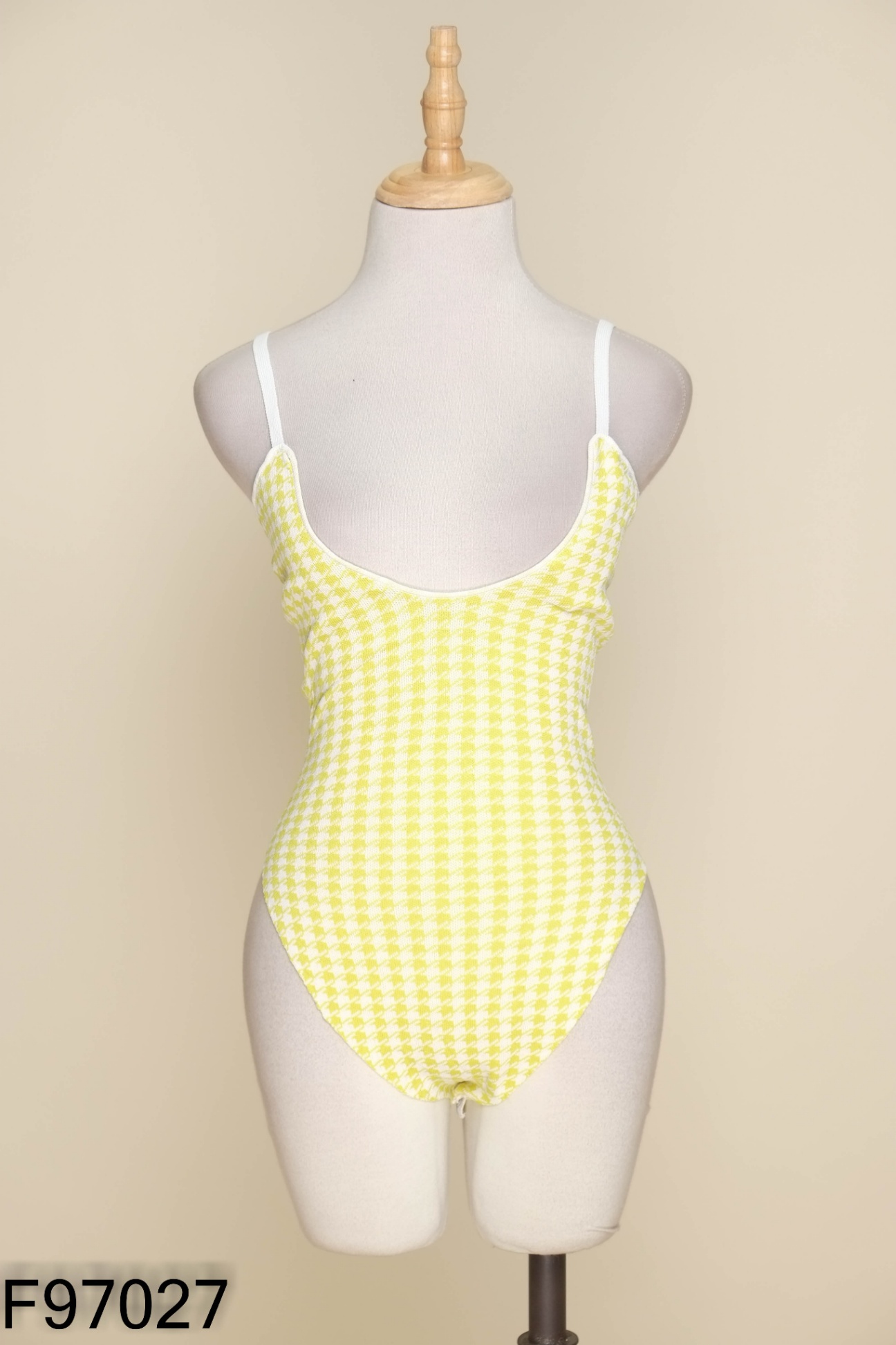 Bodysuits VENUS SECRET hai dây vàng họa tiết