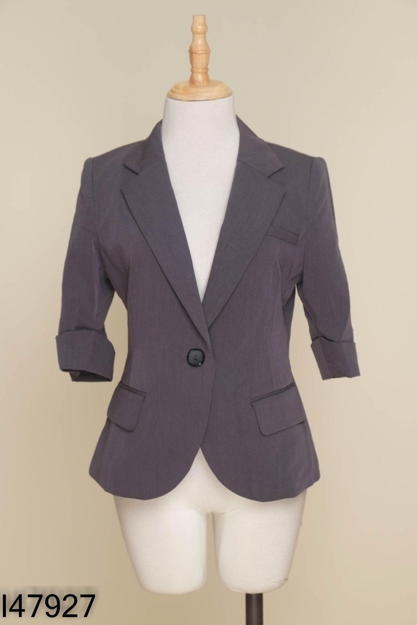 Áo vest TNG xám tay lỡ