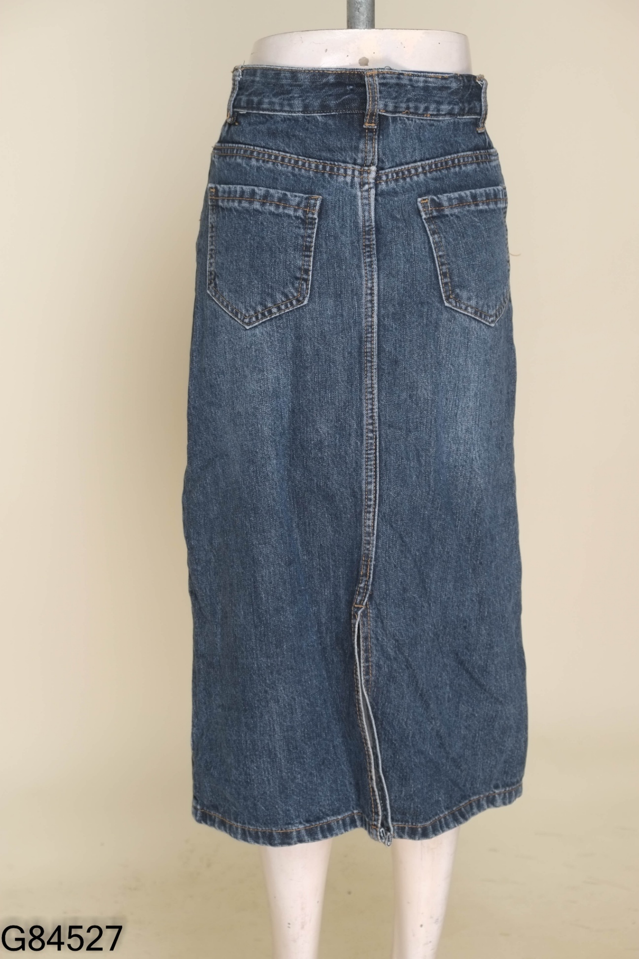 Chân váy jeans xanh