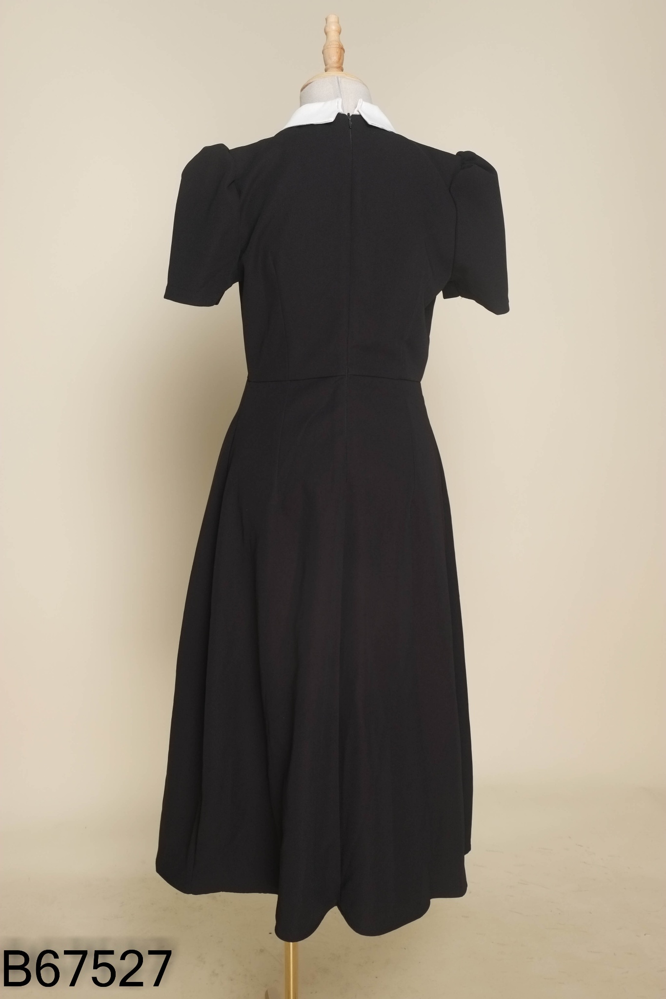 Váy ELLA DESIGN đen phối be