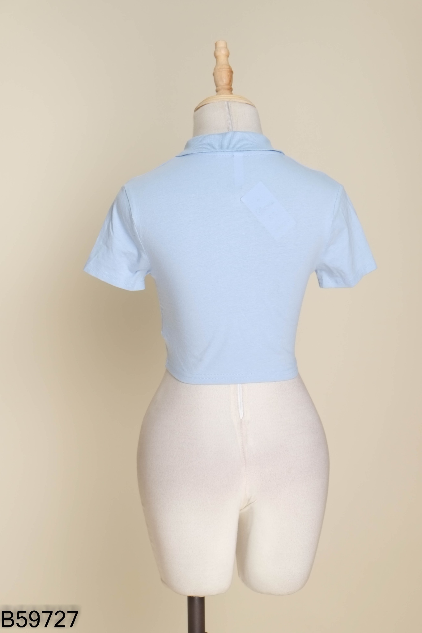 Áo HM xanh cổ polo