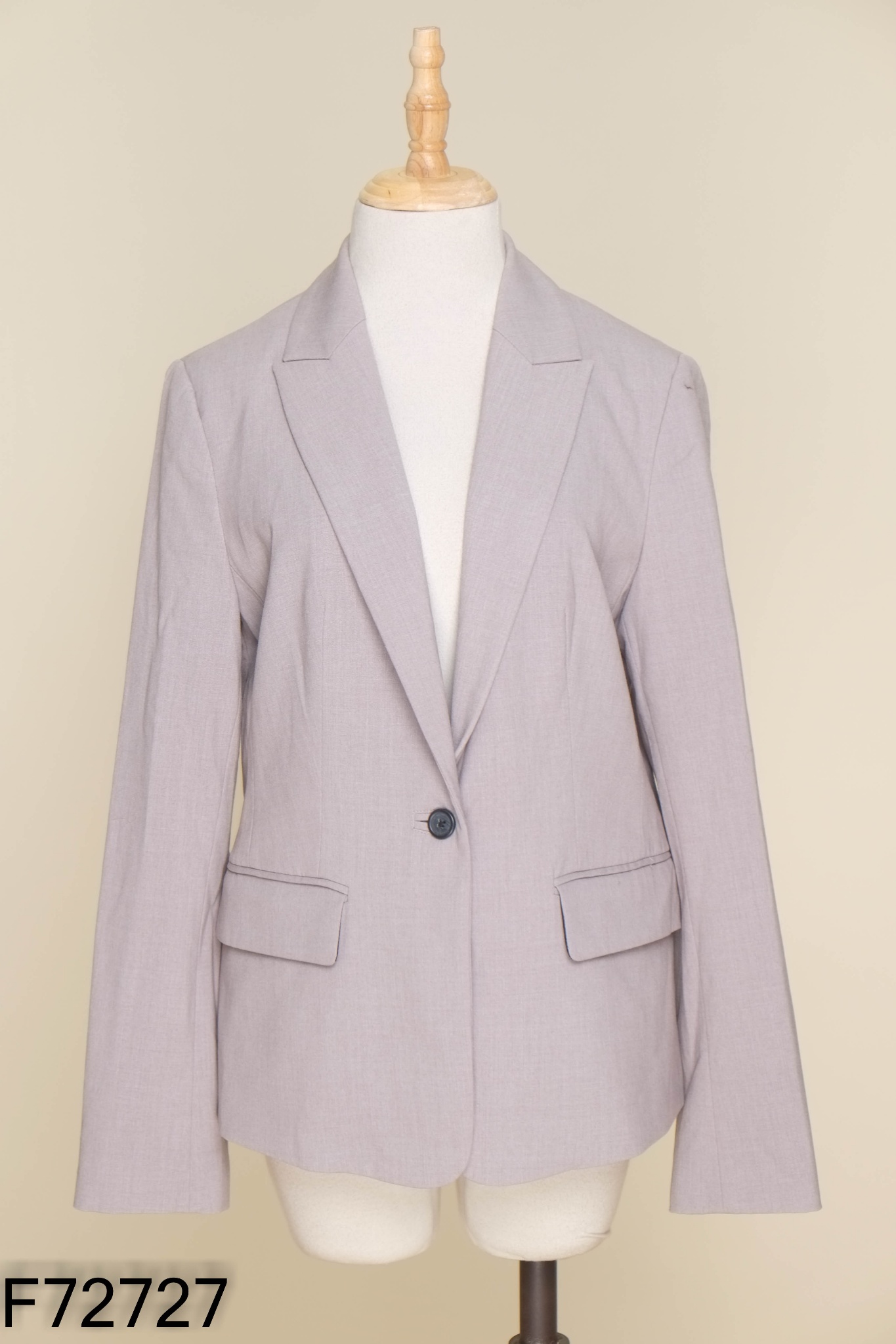 Áo blazer NAM&CO xám trơn