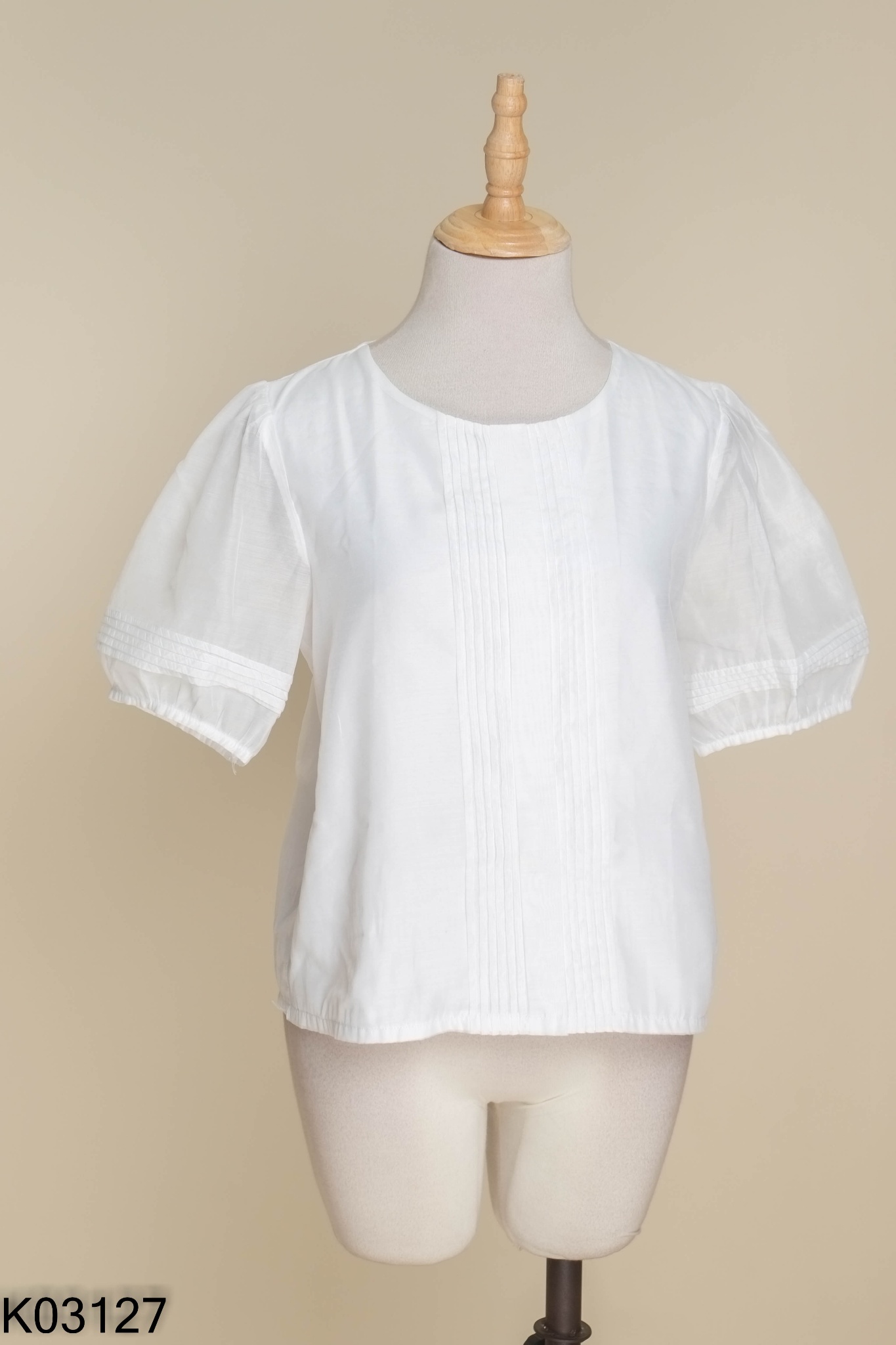 Áo trắng LAMIGO gấp ly
