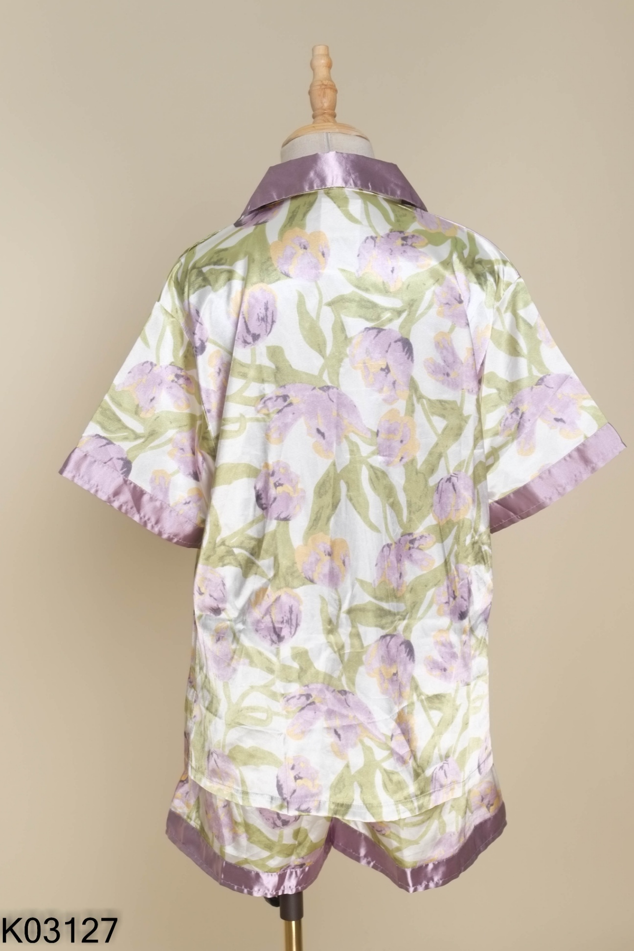 Set Pijama hoa tím