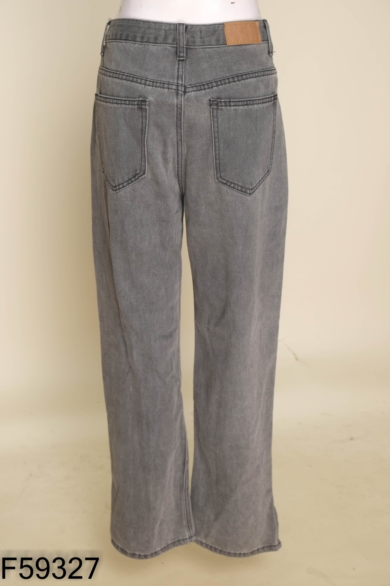 Quần jeans xám trơn