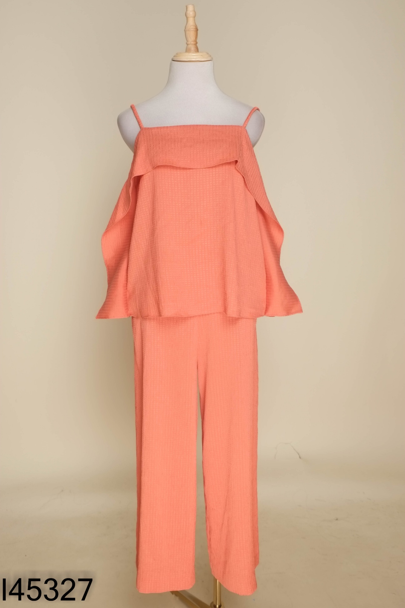 Set Áo hai dây IVY MODA hồng + quần dài