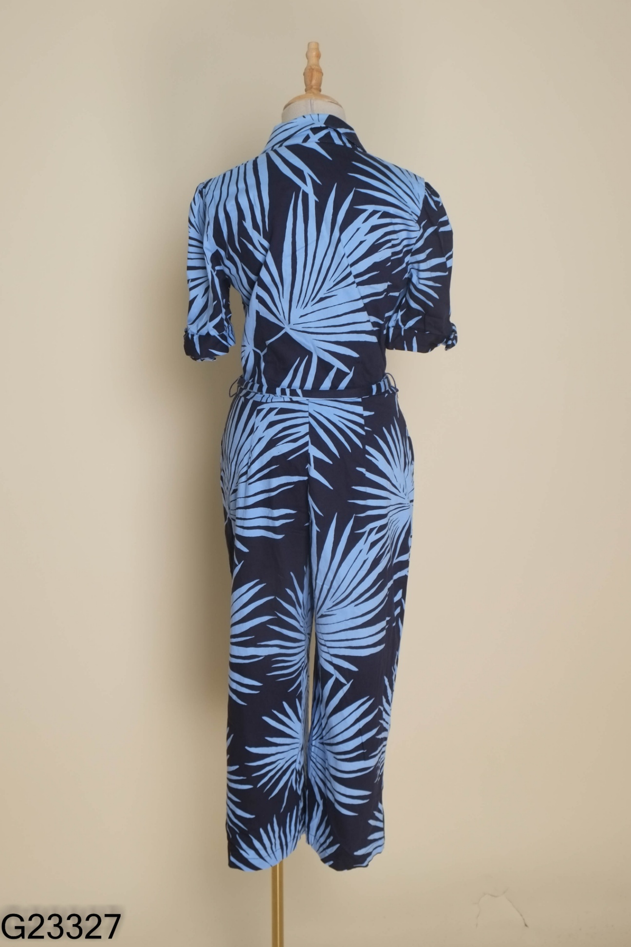 Jumpsuit GAL MEETS GLAM xanh họa tiết