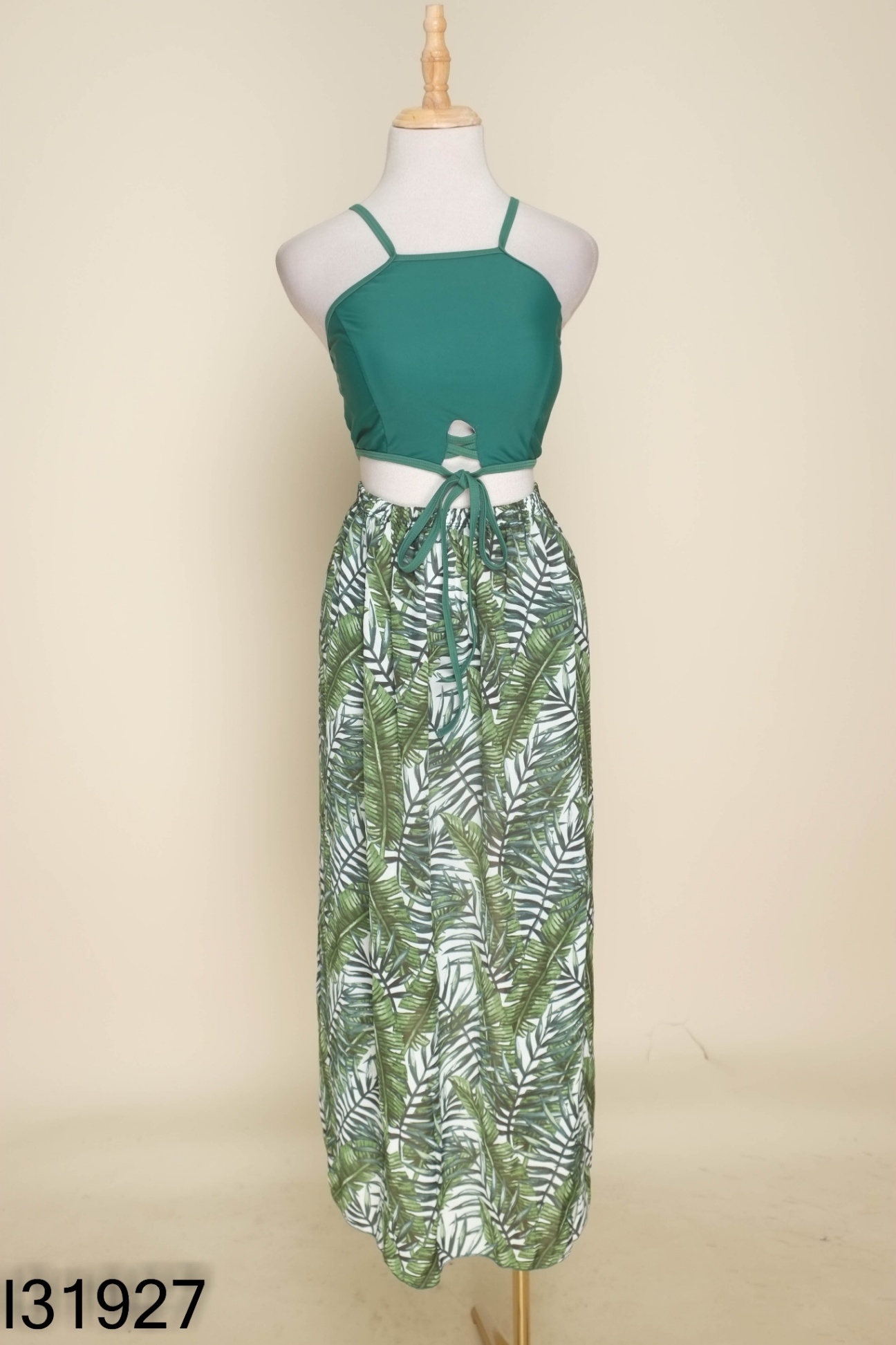 SET 3 Bikini xanh hoạ tiết