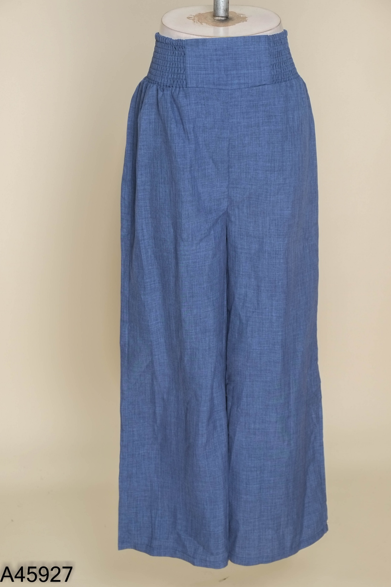 Quần SHEIN culottes xanh than chun