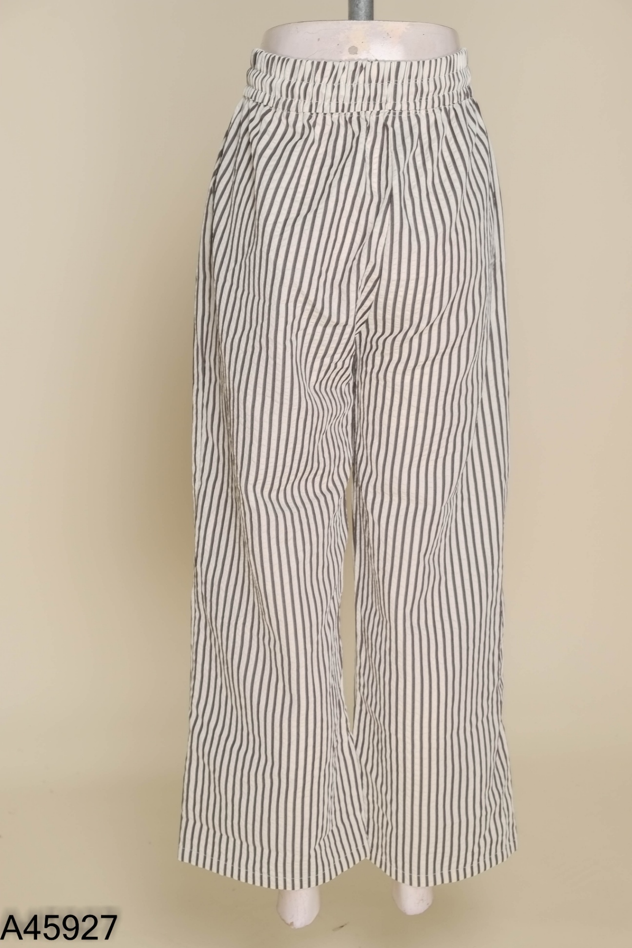 Quần culottes be sọc đen