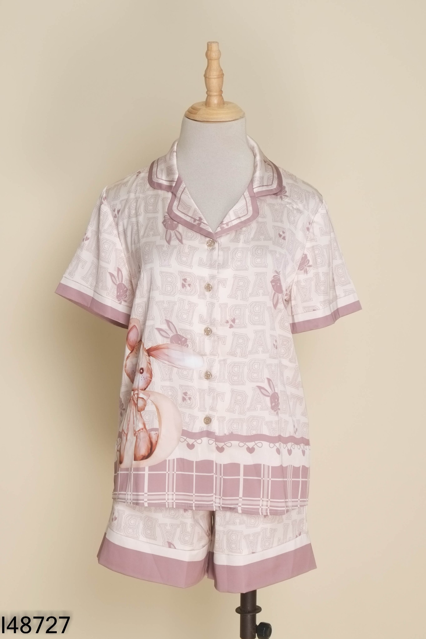 NEWTAG SET Pijama áo + quần short be hoạ tiết