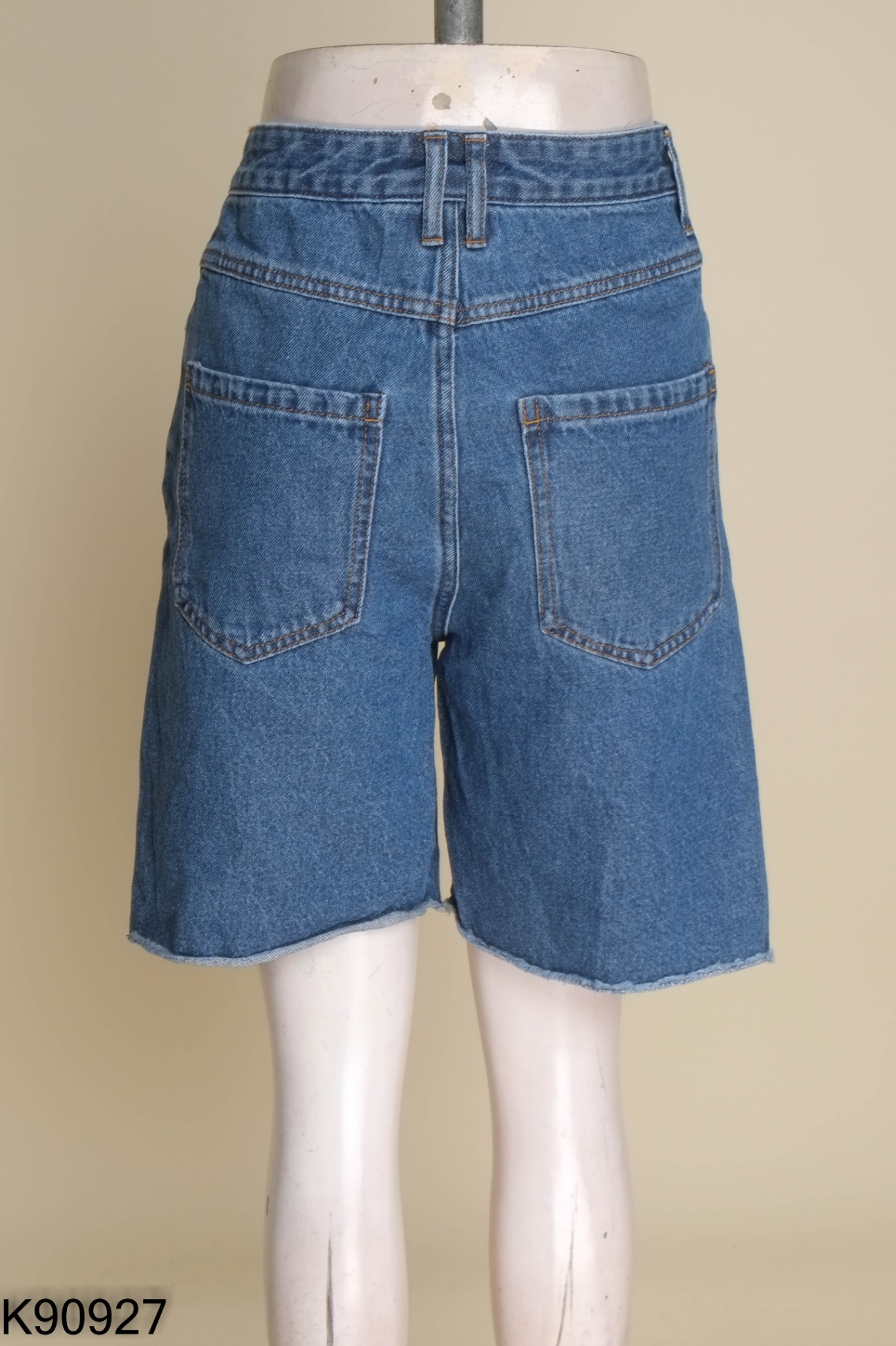 Quần short jeans xanh