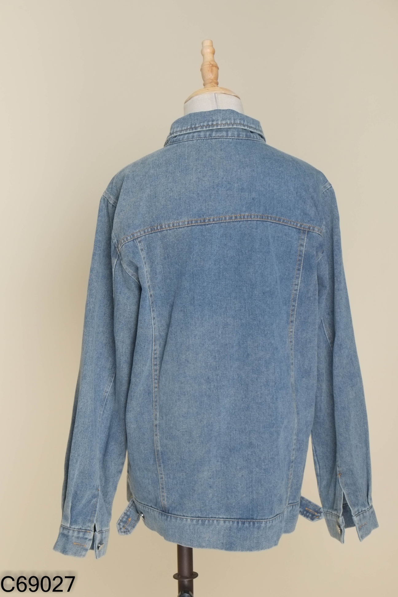 NEWTAG Áo khoác jeans xanh