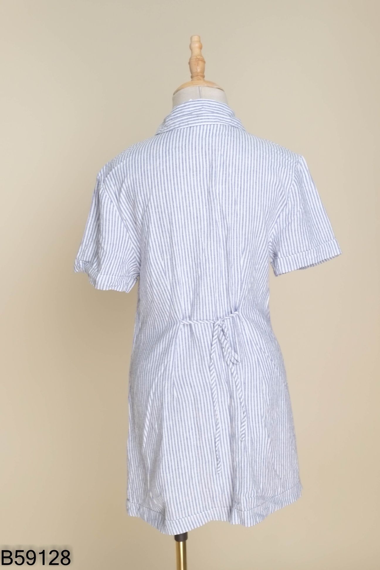 Váy sơ mi COTTON ON xanh sọc
