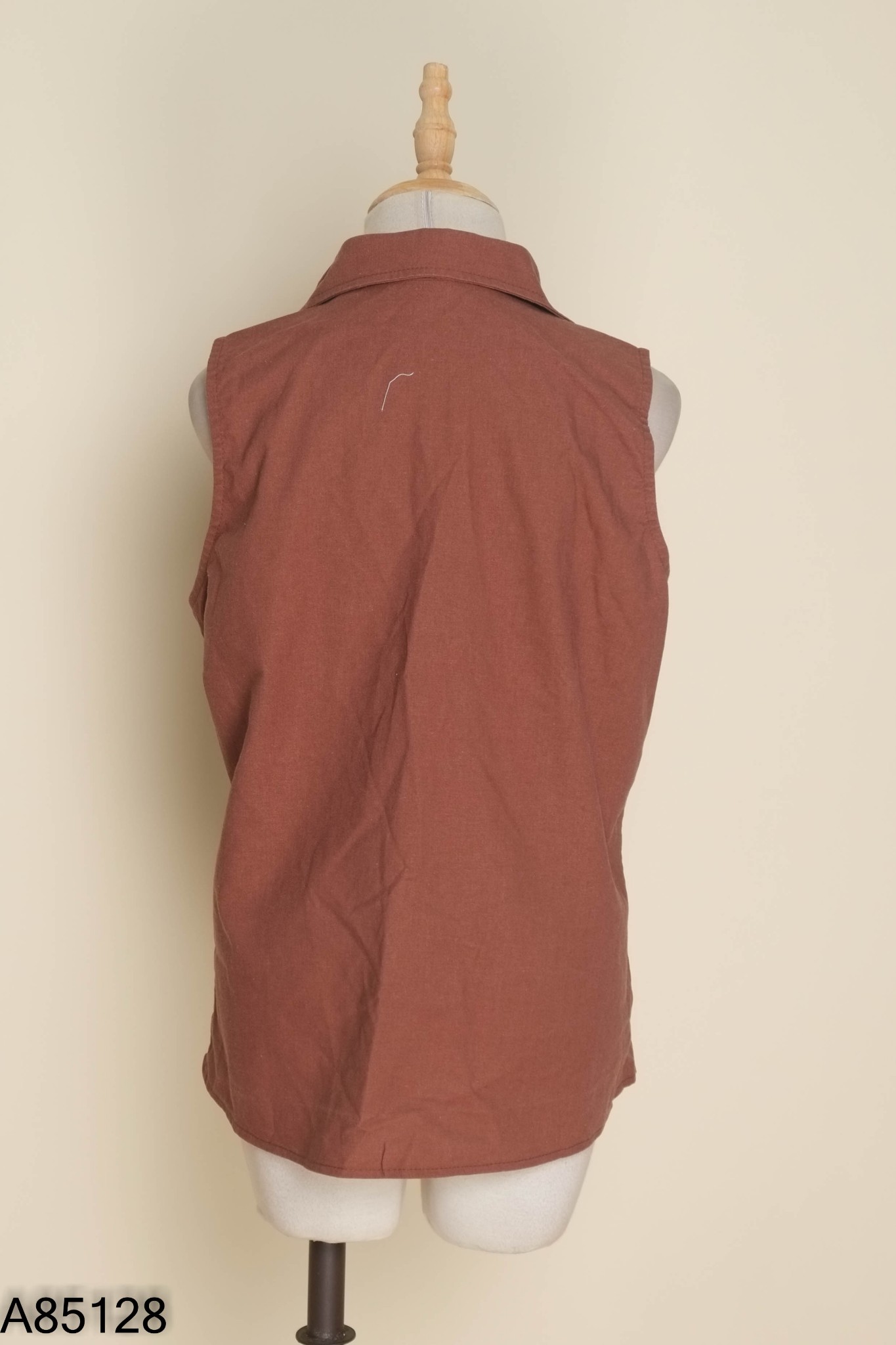 Áo 1993STORE sơ mi linen nâu