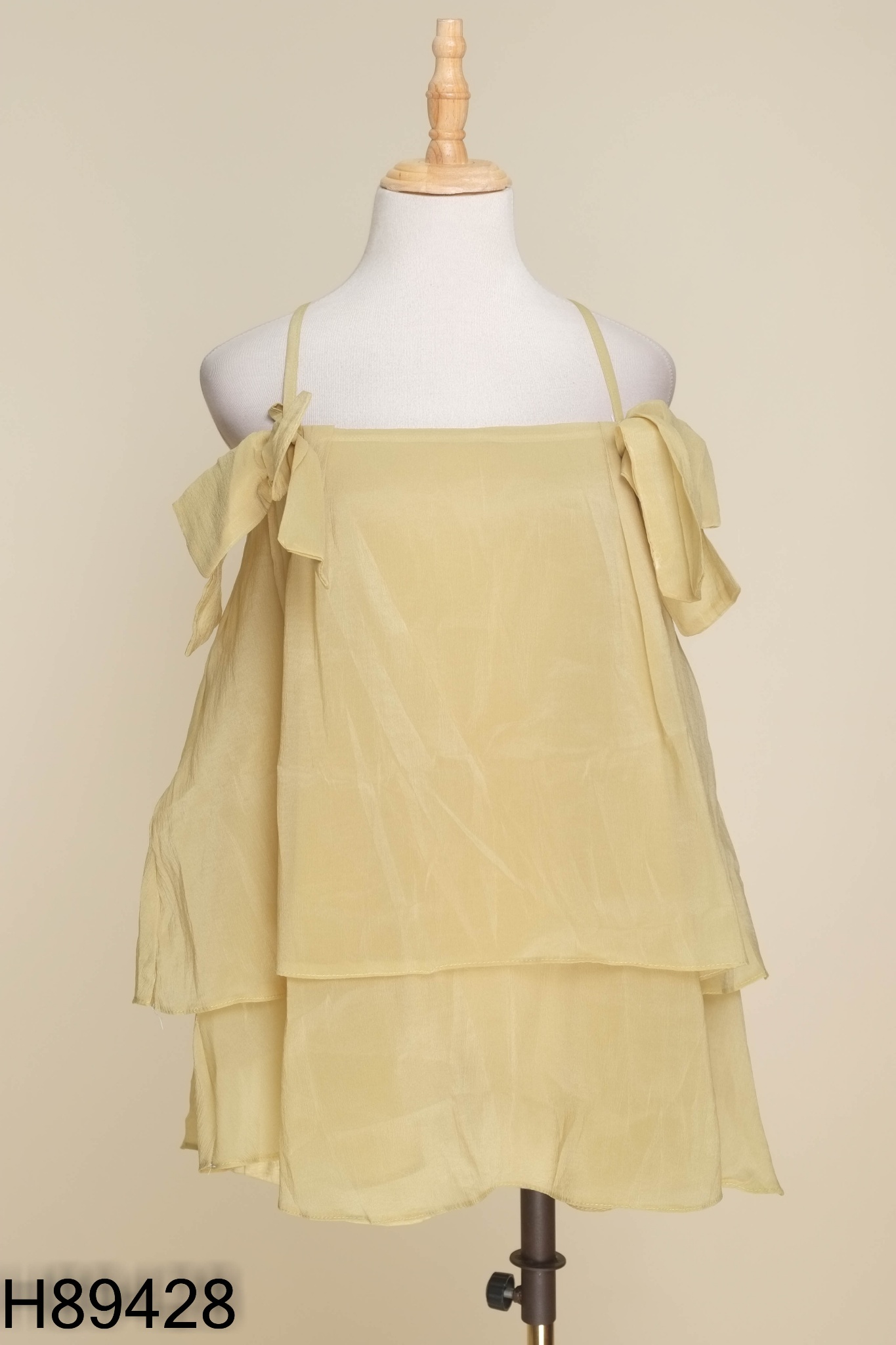 Set Áo hai dây xanh nơ + quần shorts