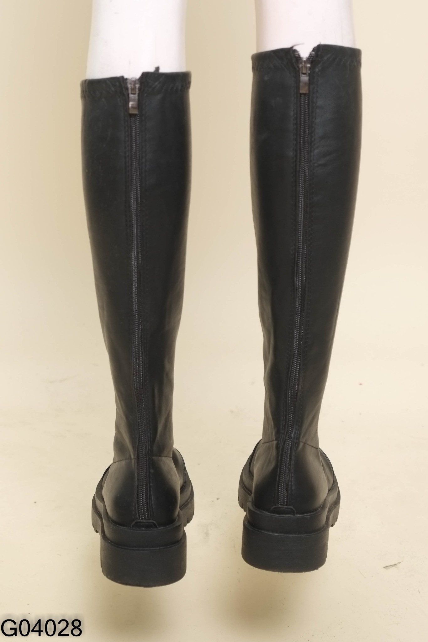 Boots da đen cổ cao