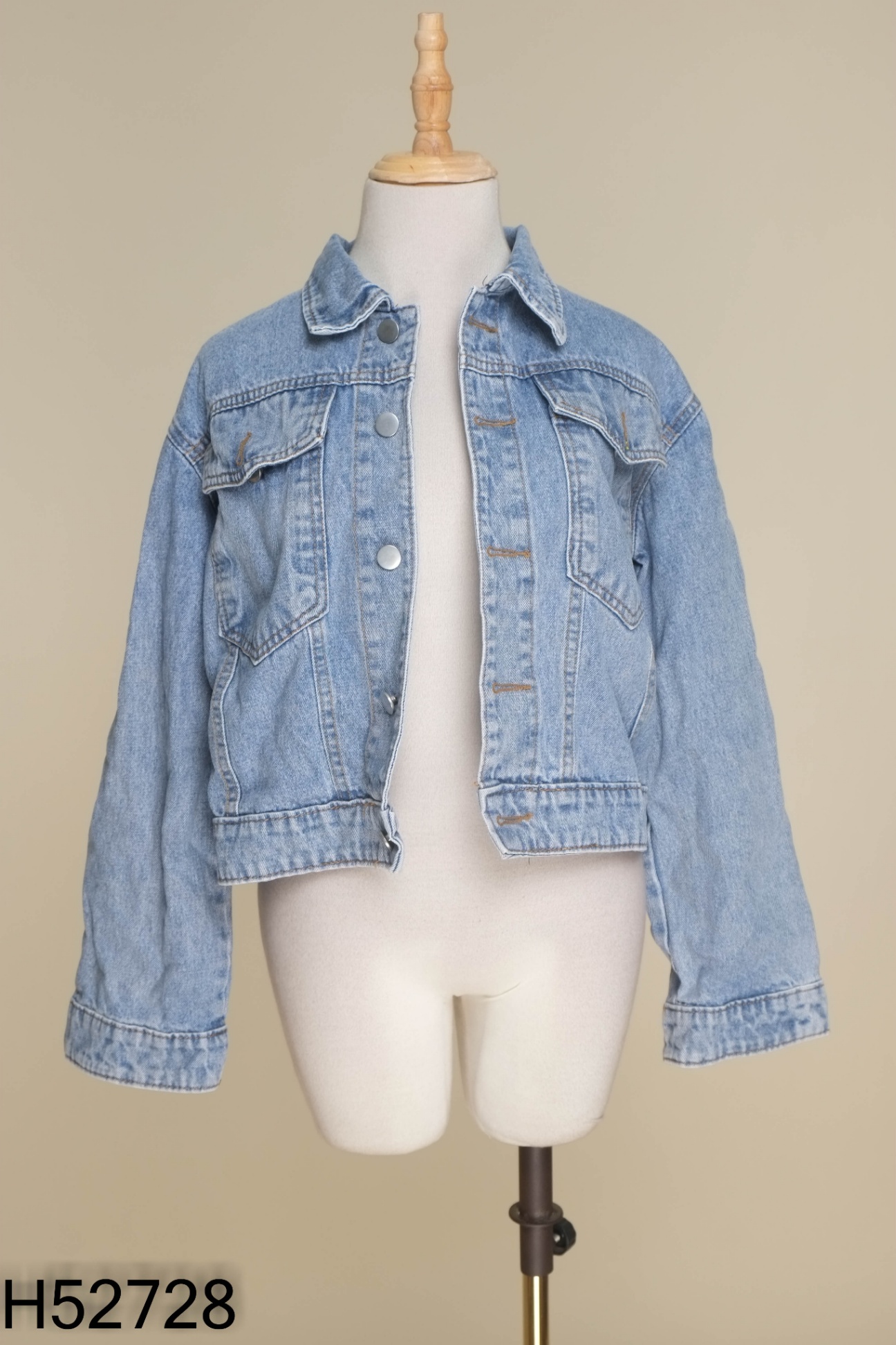 Áo khoác jeans xanh