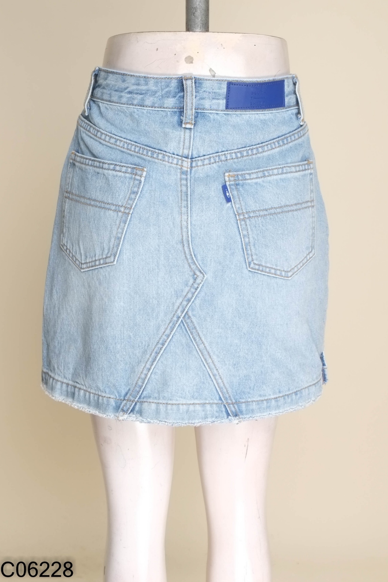 Chân váy THE BLUE T-SHIRT jeans xanh