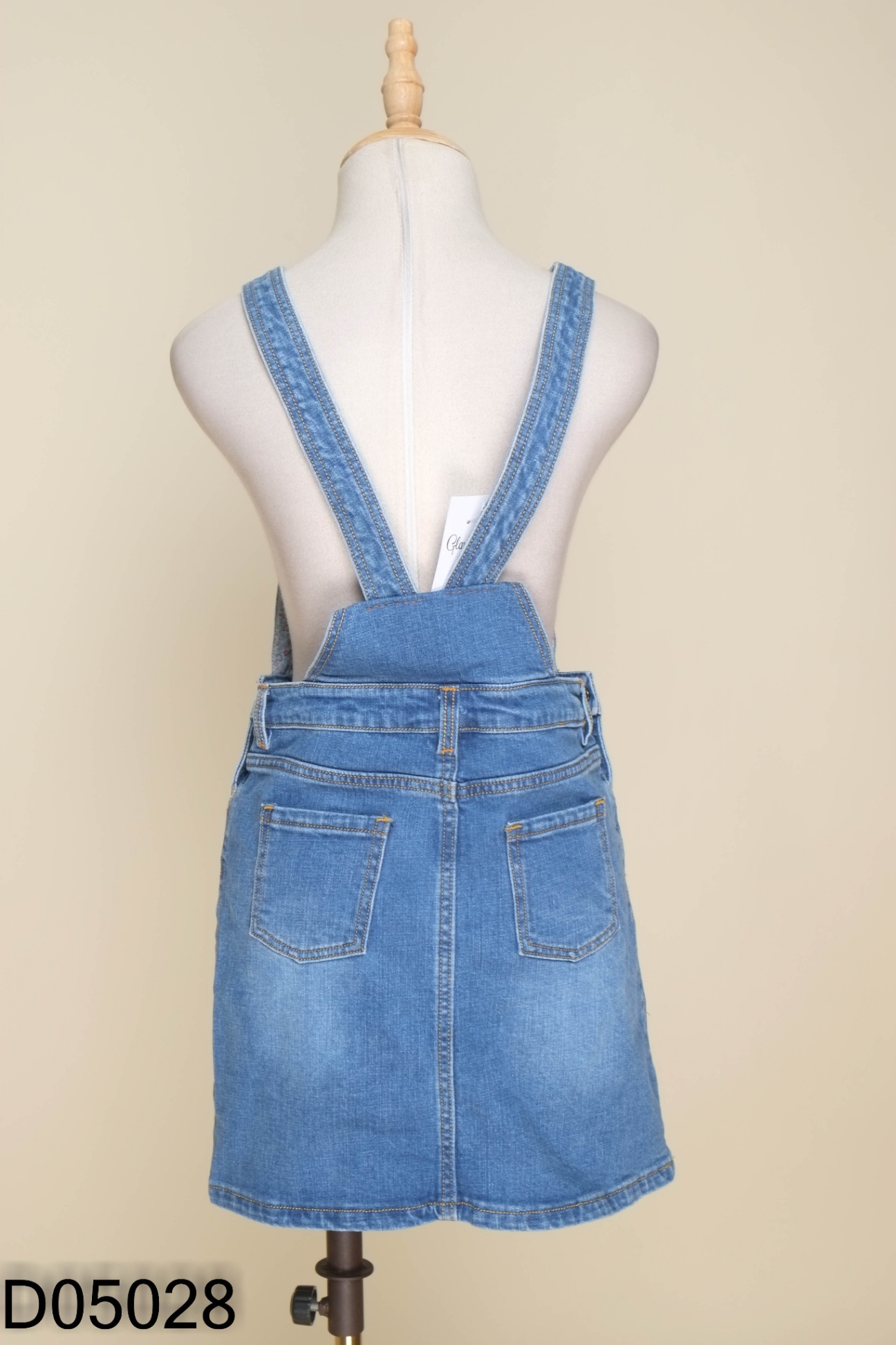 Váy yếm jeans xanh