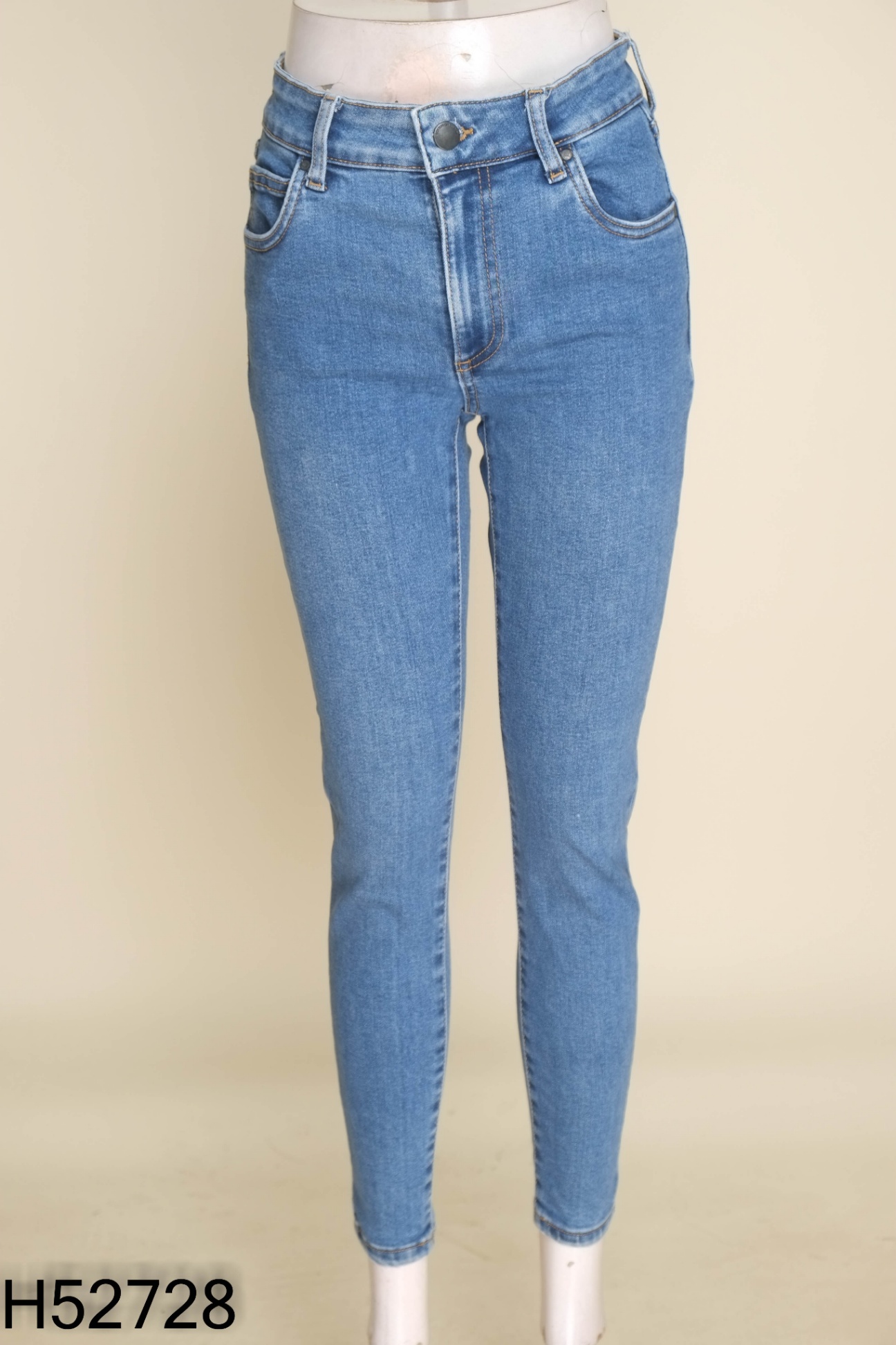 Quần jeans COTTON ON xanh trơn