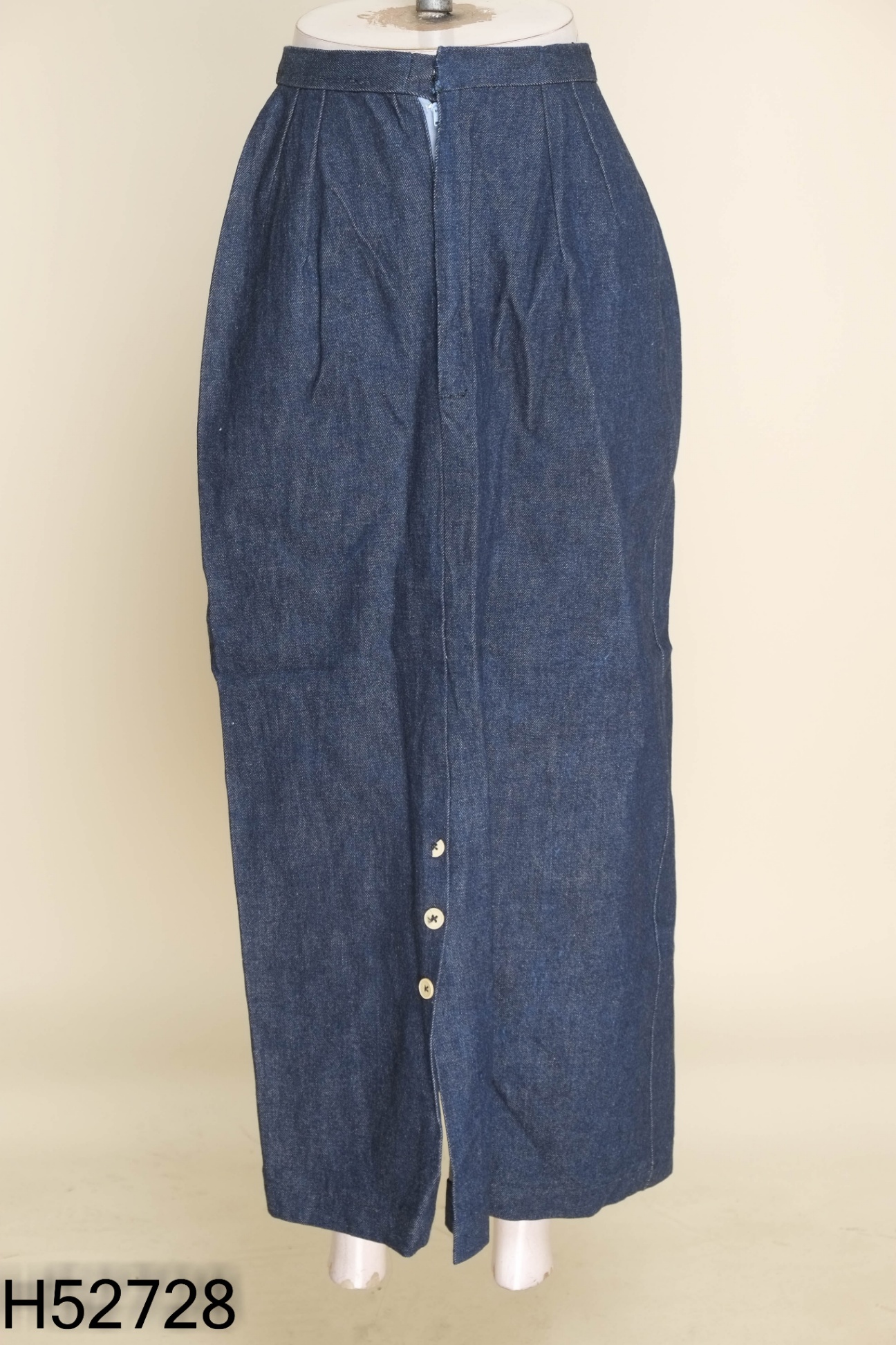Chân váy jeans xanh đậm