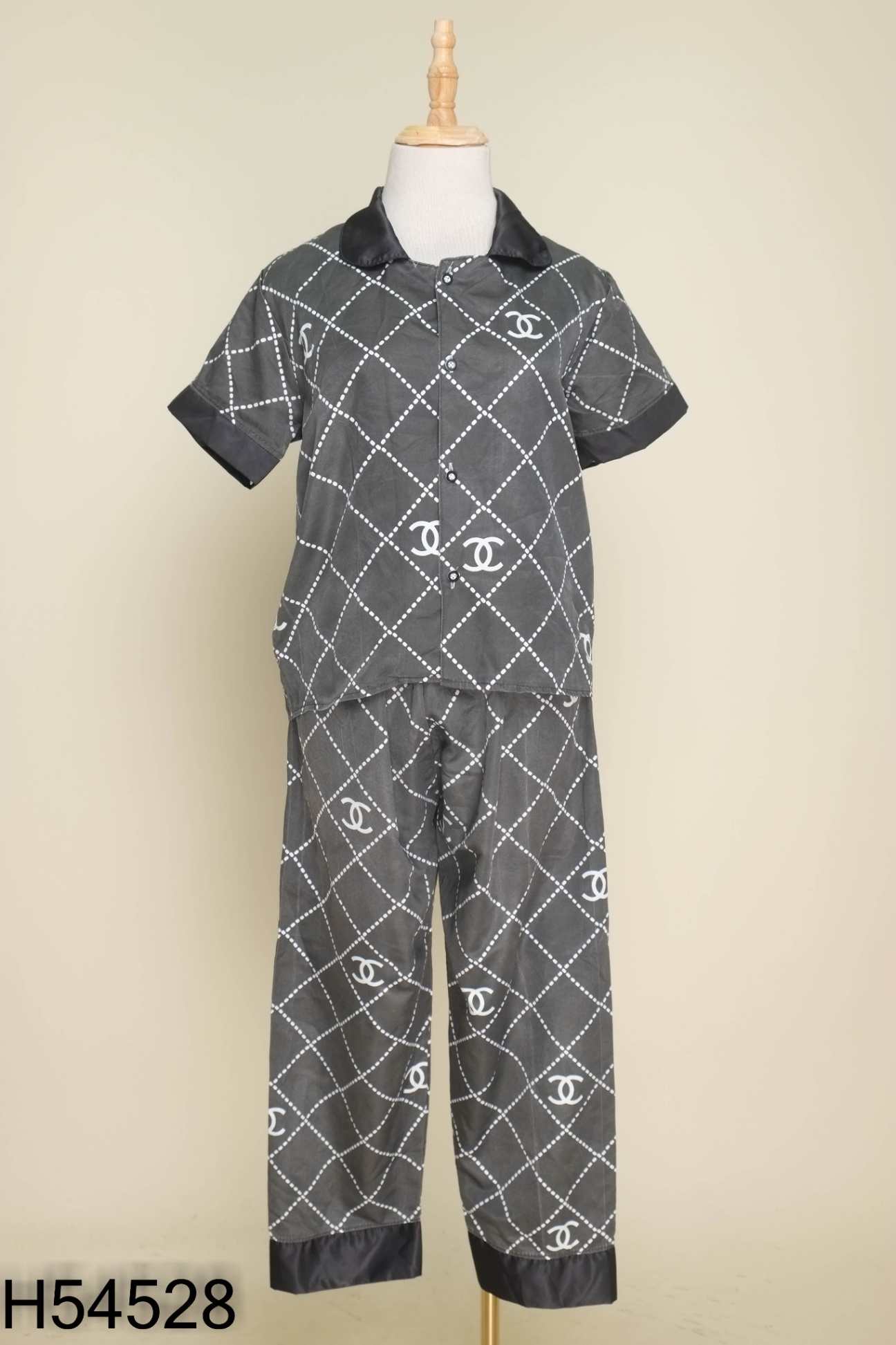 Set Pijama xám họa tiết