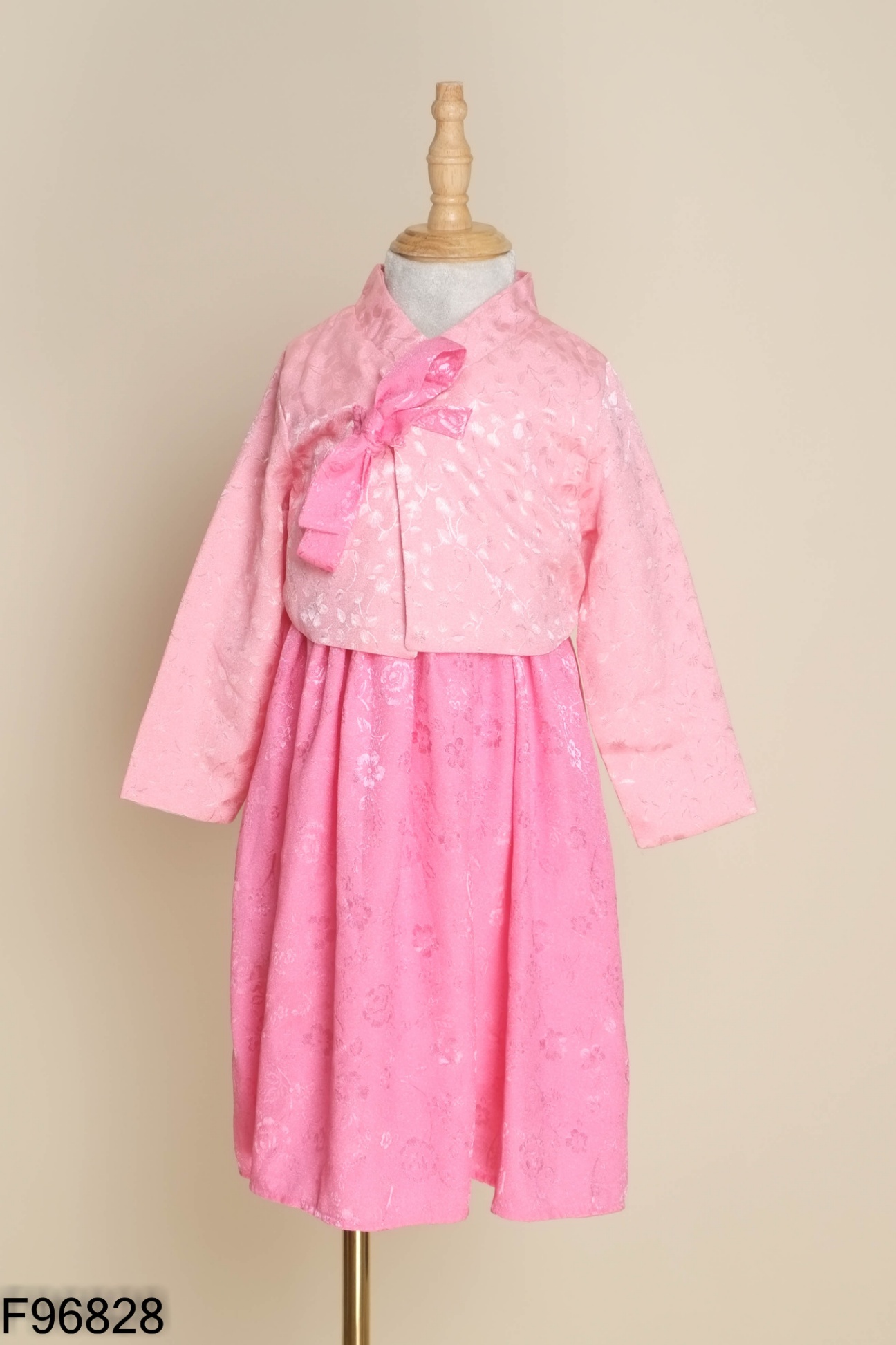 Set Váy hồng hoa + áo khoác KIDS
