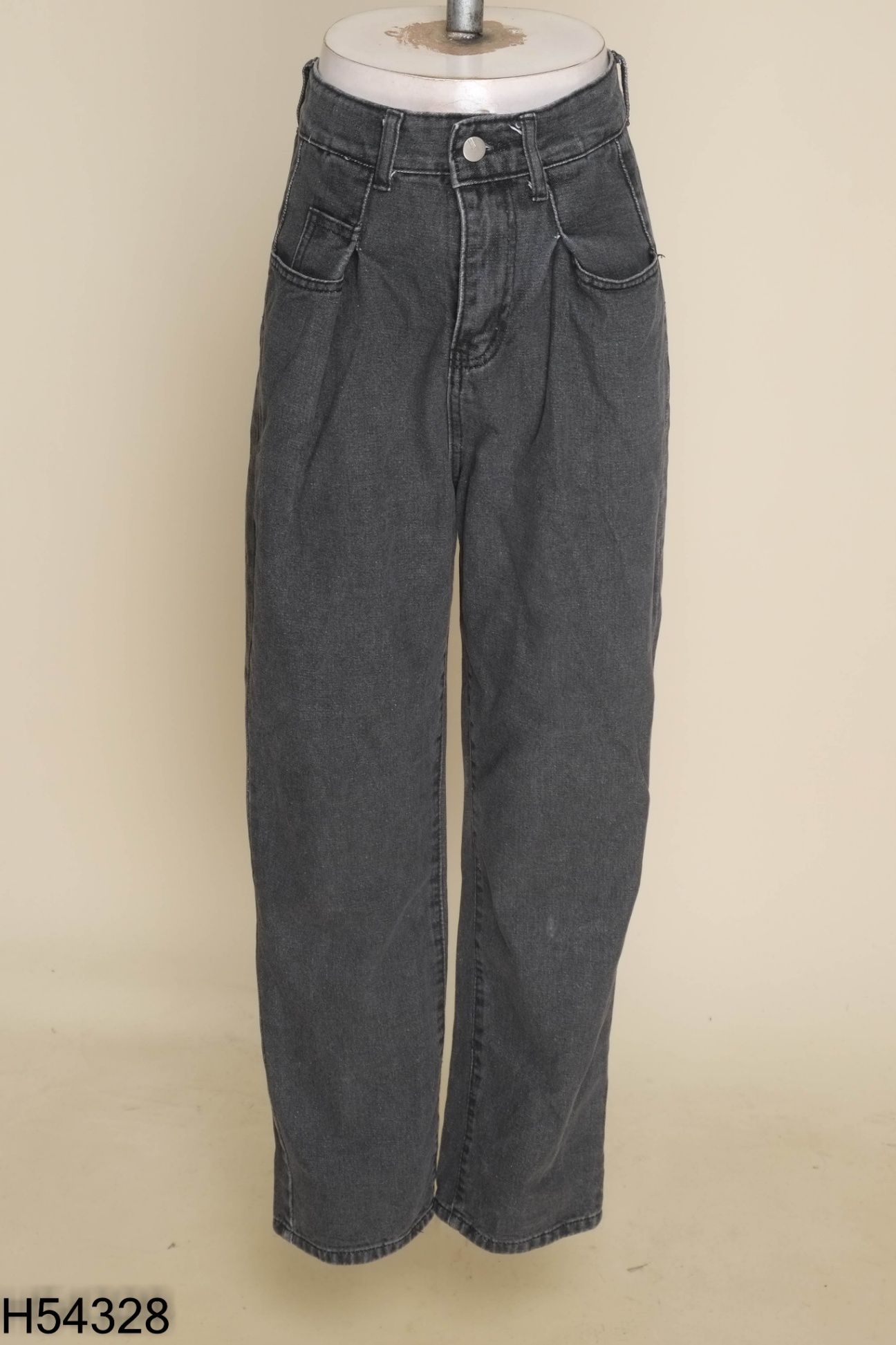 Quần jeans xám trơn