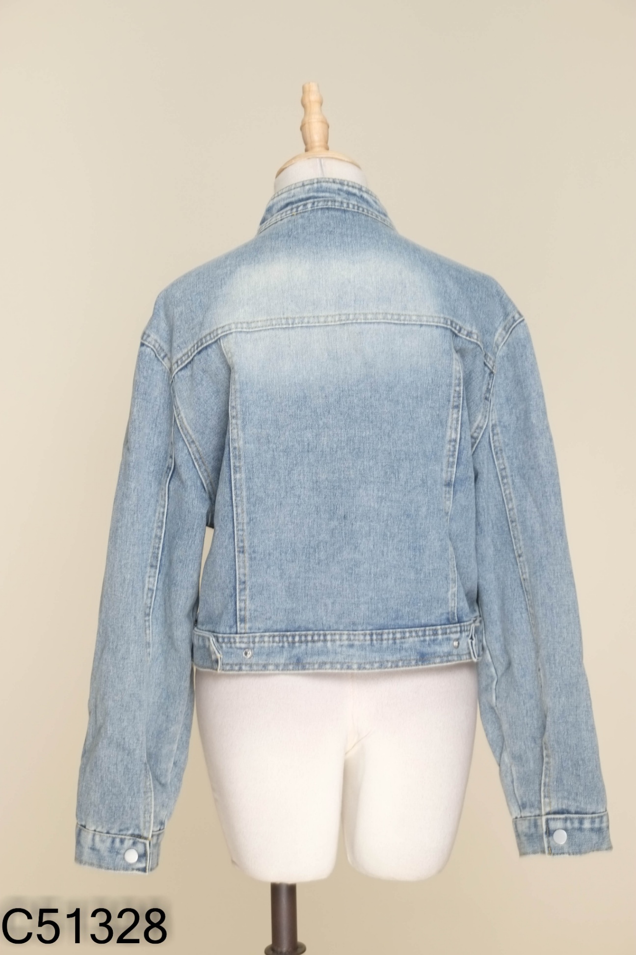 Áo khoác jeans xanh